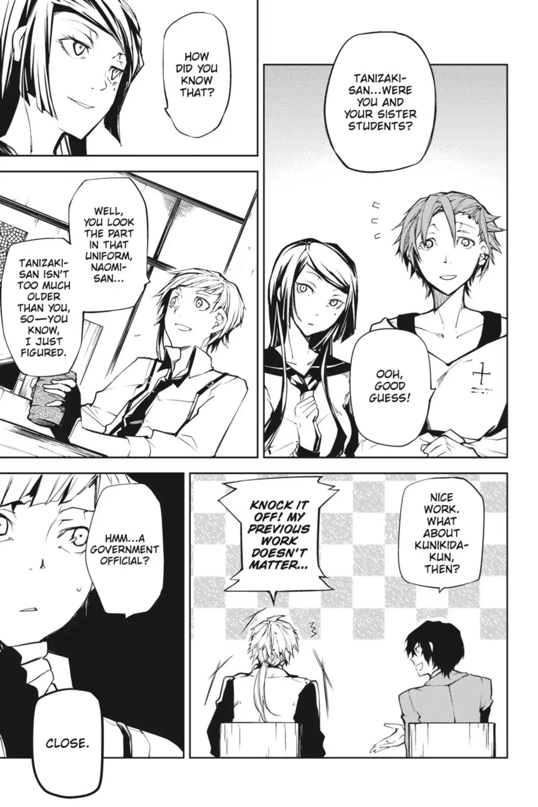 Bungou Stray Dogs Chapter 3 page 7 - Chapter 3: Yokohama Gangster Paradise, Part 1