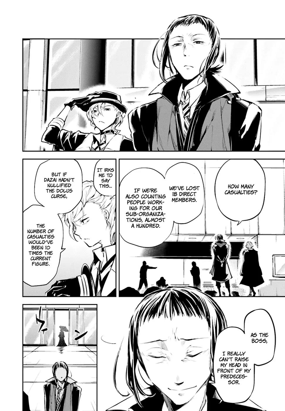 Bungou Stray Dogs Chapter 30 page 11 - Chapter 30: A Tower of Silence, A Feast of Crows