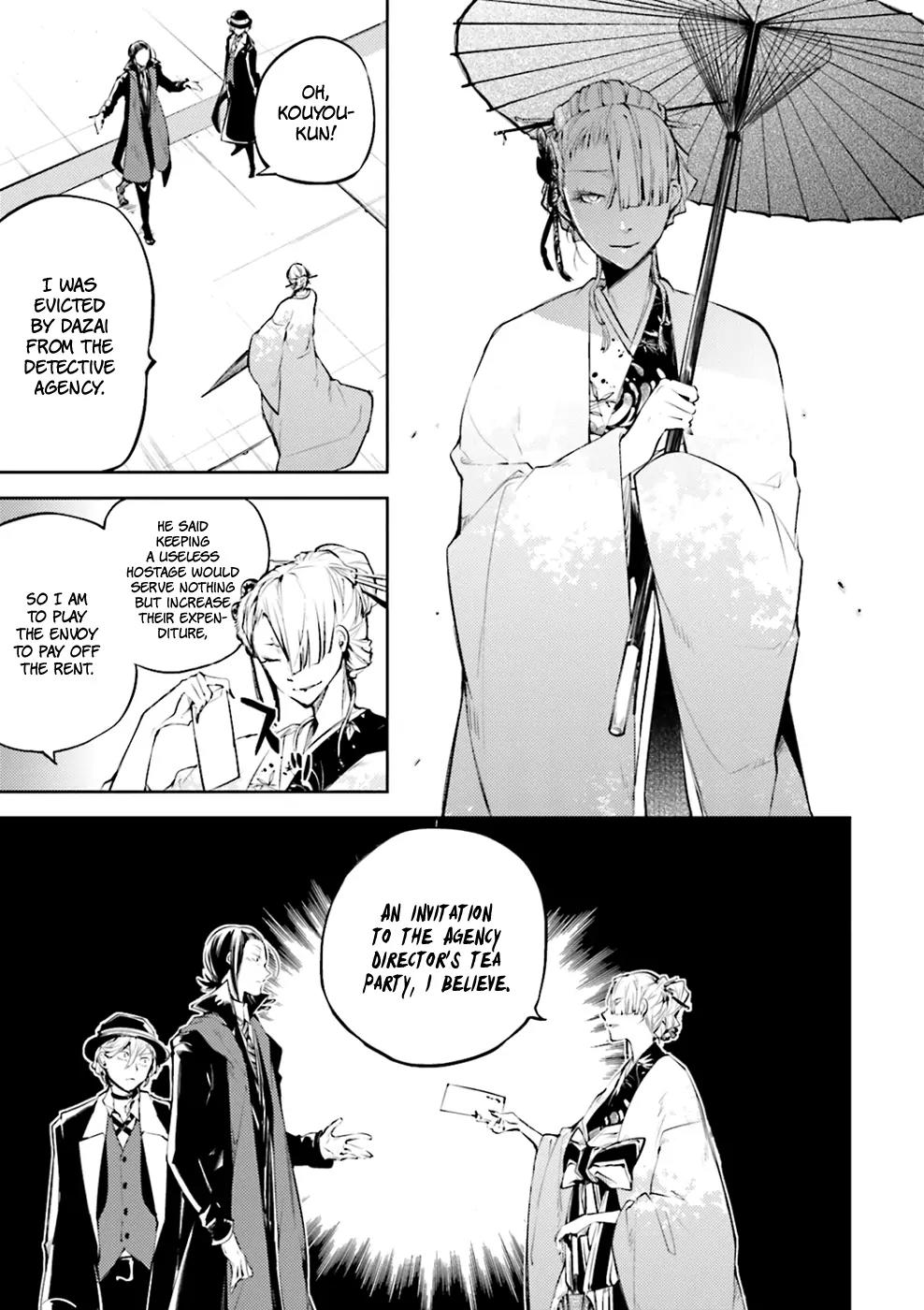 Bungou Stray Dogs Chapter 30 page 12 - Chapter 30: A Tower of Silence, A Feast of Crows