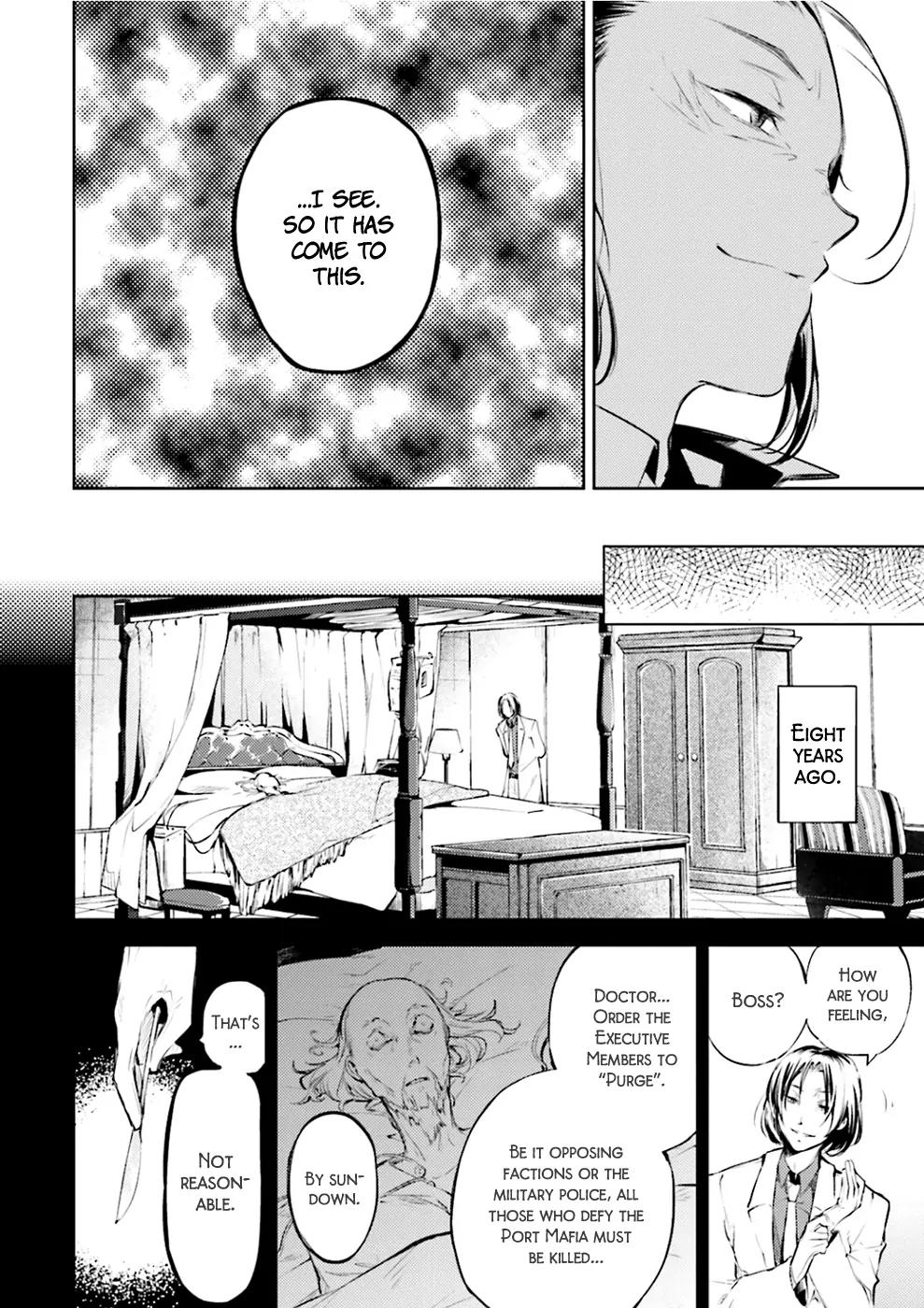 Bungou Stray Dogs Chapter 30 page 13 - Chapter 30: A Tower of Silence, A Feast of Crows
