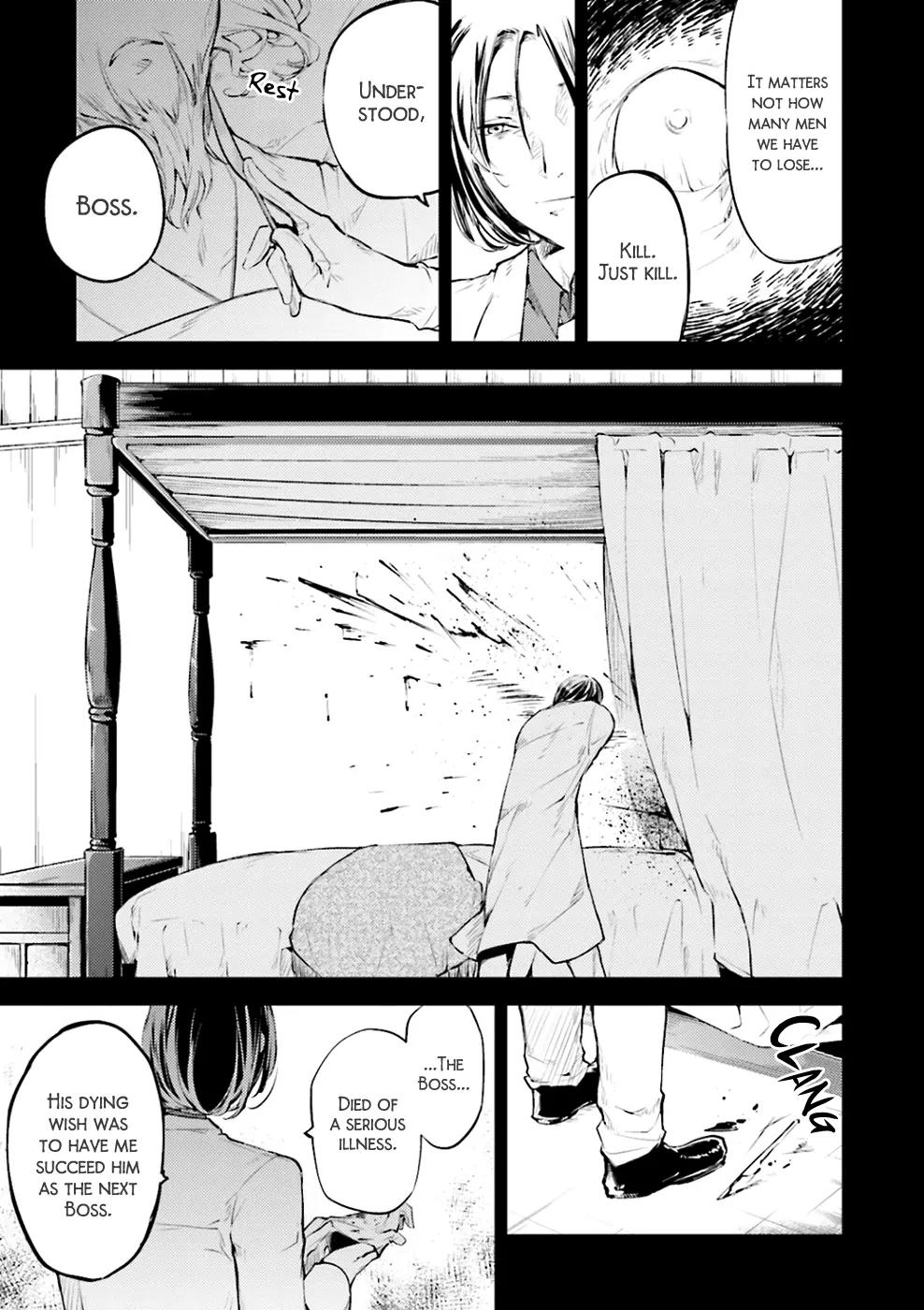 Bungou Stray Dogs Chapter 30 page 14 - Chapter 30: A Tower of Silence, A Feast of Crows