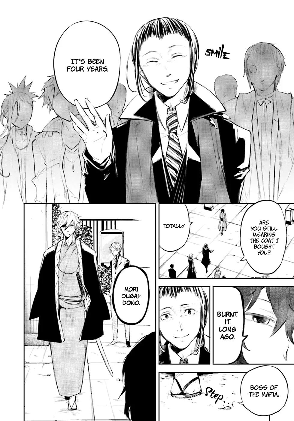 Bungou Stray Dogs Chapter 30 page 17 - Chapter 30: A Tower of Silence, A Feast of Crows