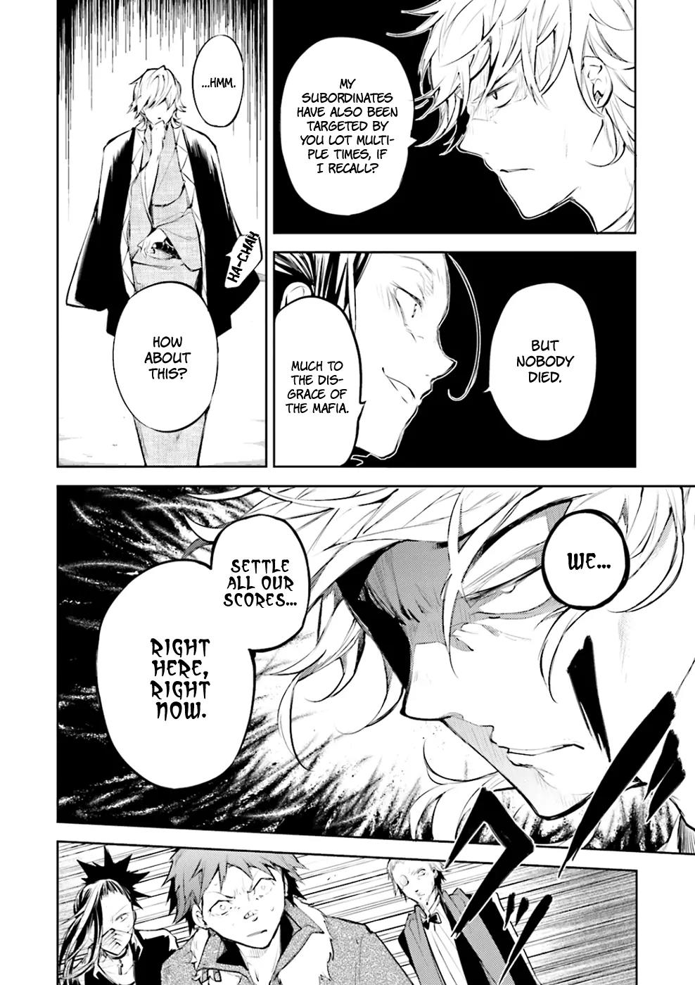 Bungou Stray Dogs Chapter 30 page 23 - Chapter 30: A Tower of Silence, A Feast of Crows