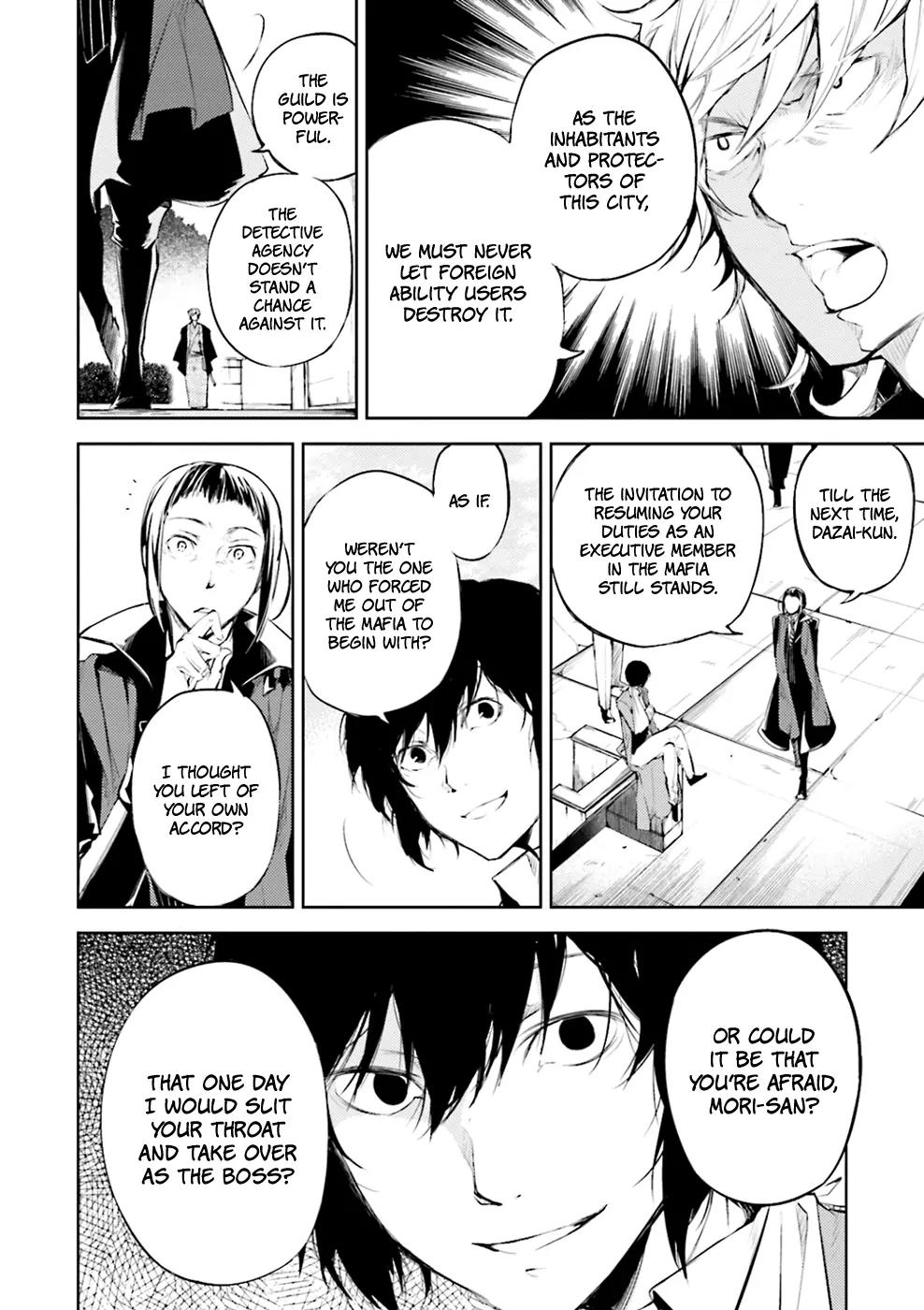 Bungou Stray Dogs Chapter 30 page 28 - Chapter 30: A Tower of Silence, A Feast of Crows
