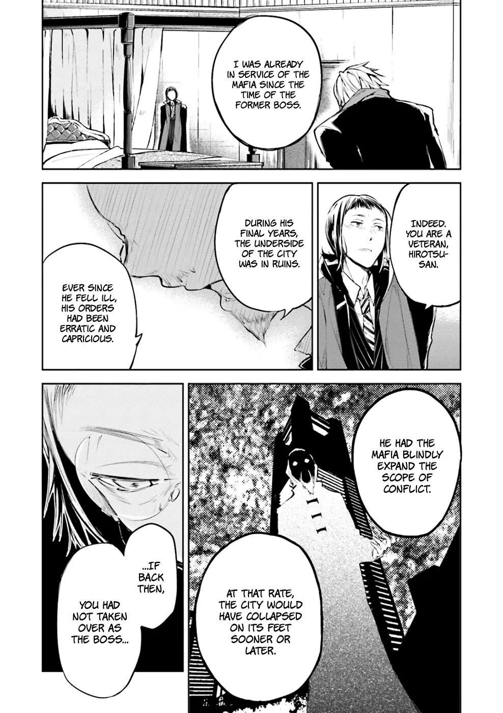 Bungou Stray Dogs Chapter 30 page 32 - Chapter 30: A Tower of Silence, A Feast of Crows