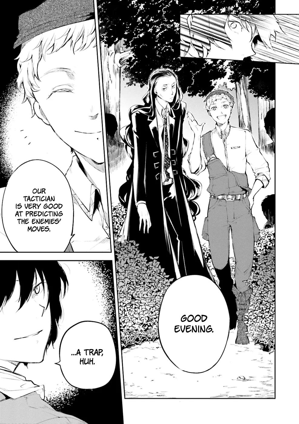 Bungou Stray Dogs Chapter 30 page 35 - Chapter 30: A Tower of Silence, A Feast of Crows