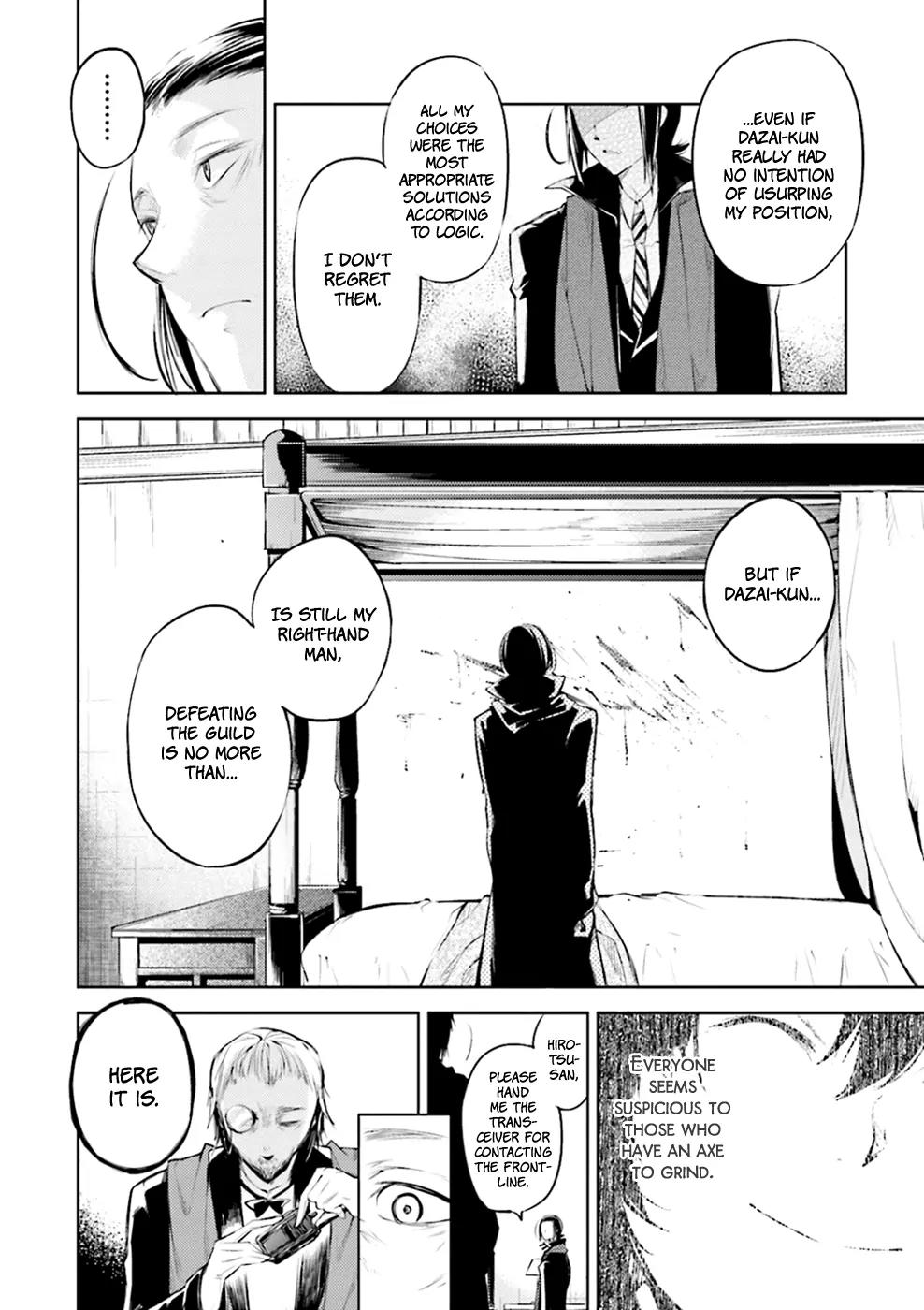 Bungou Stray Dogs Chapter 30 page 36 - Chapter 30: A Tower of Silence, A Feast of Crows