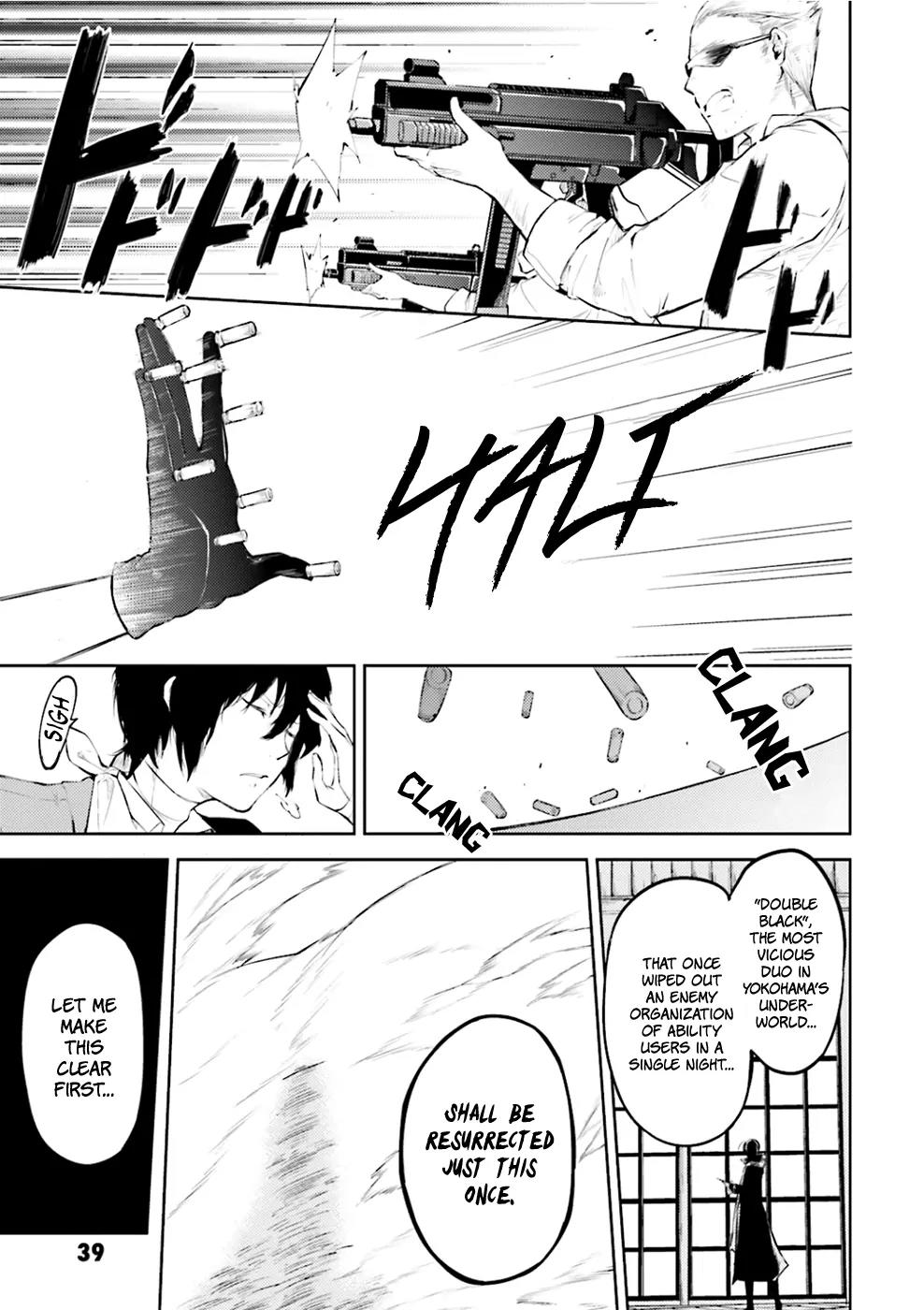 Bungou Stray Dogs Chapter 30 page 39 - Chapter 30: A Tower of Silence, A Feast of Crows