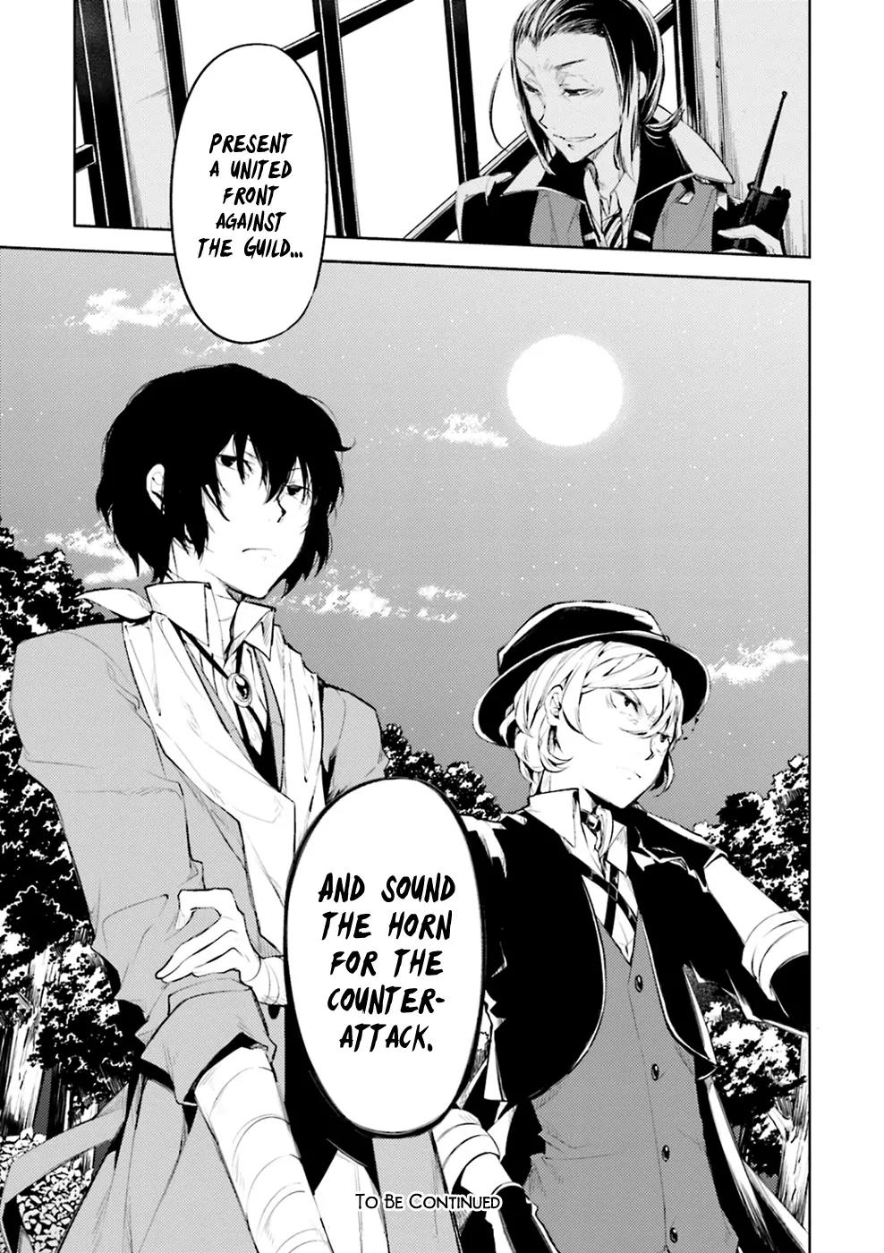 Bungou Stray Dogs Chapter 30 page 43 - Chapter 30: A Tower of Silence, A Feast of Crows