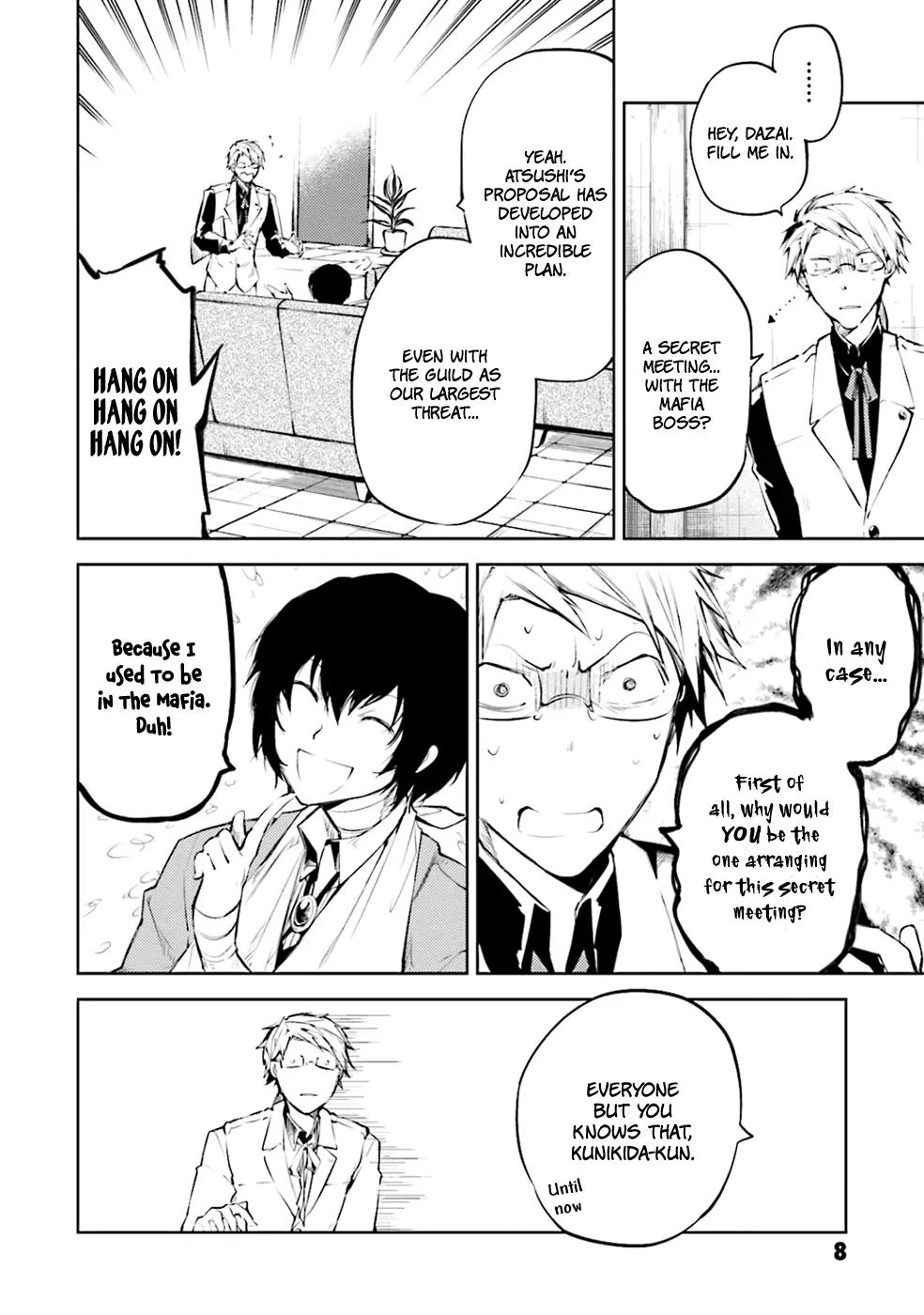 Bungou Stray Dogs Chapter 30 page 9 - Chapter 30: A Tower of Silence, A Feast of Crows