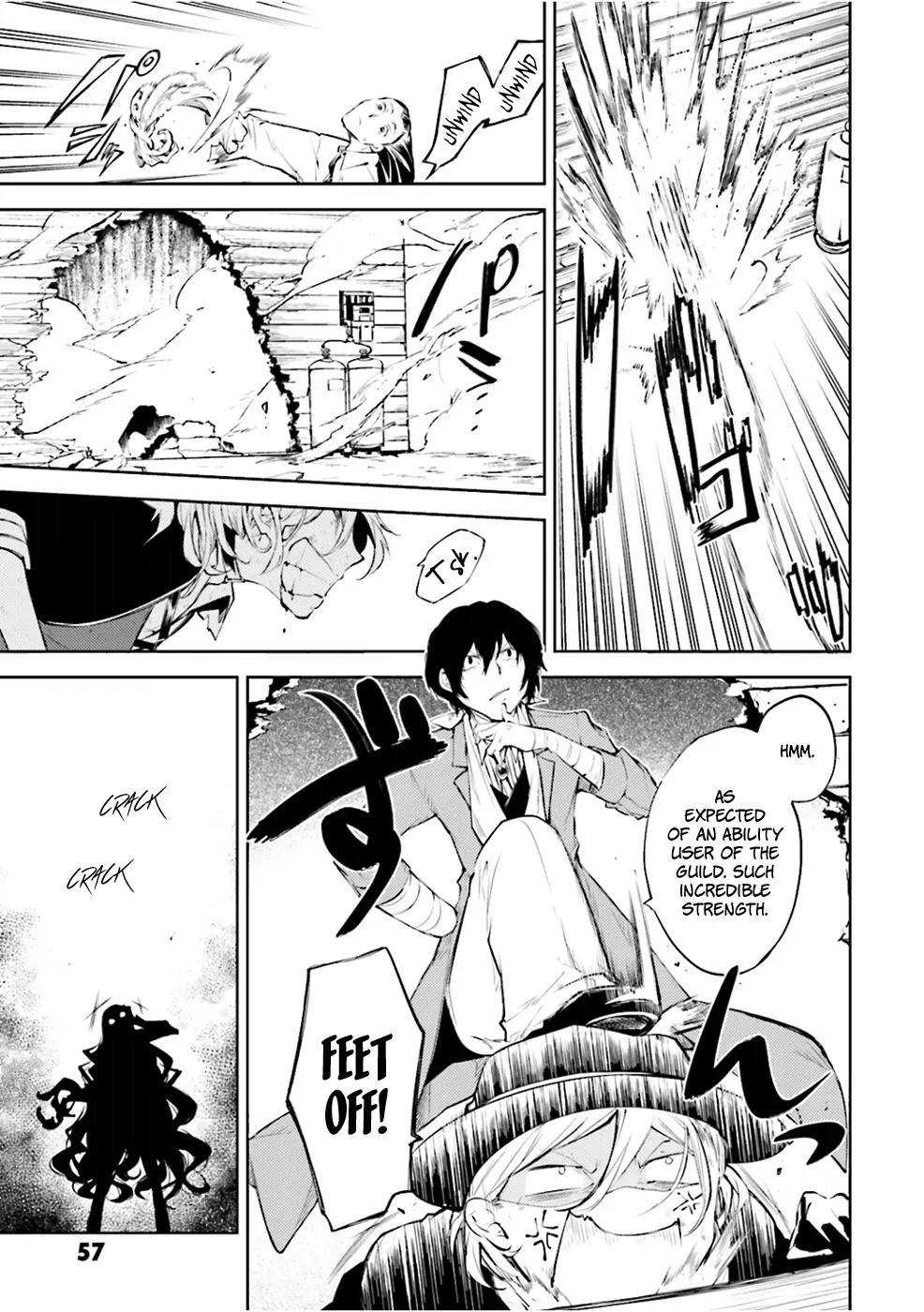 Bungou Stray Dogs Chapter 31 page 14 - Chapter 31: Double Black