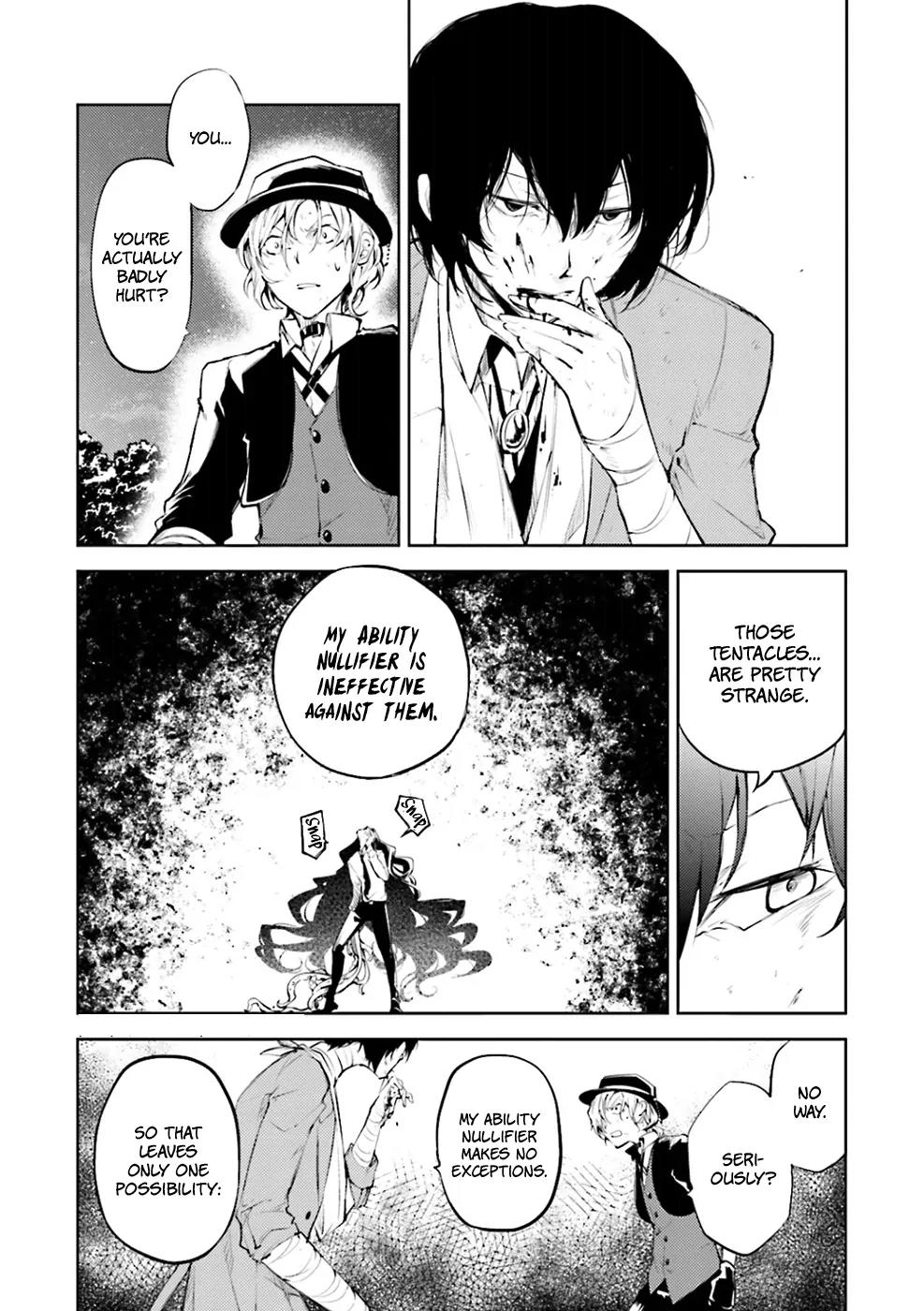Bungou Stray Dogs Chapter 31 page 17 - Chapter 31: Double Black