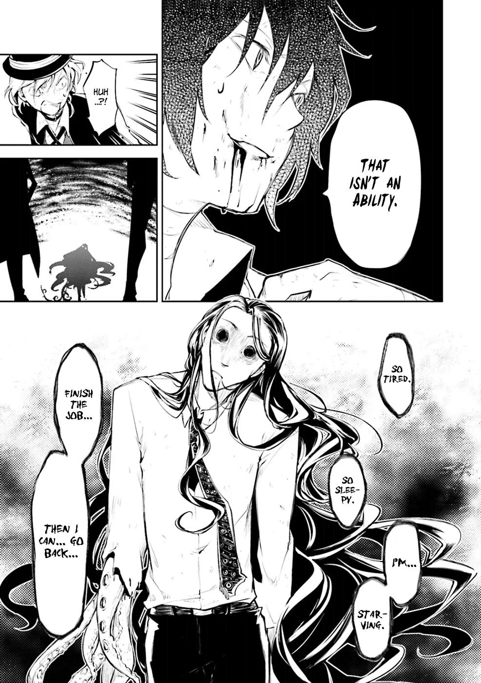 Bungou Stray Dogs Chapter 31 page 18 - Chapter 31: Double Black