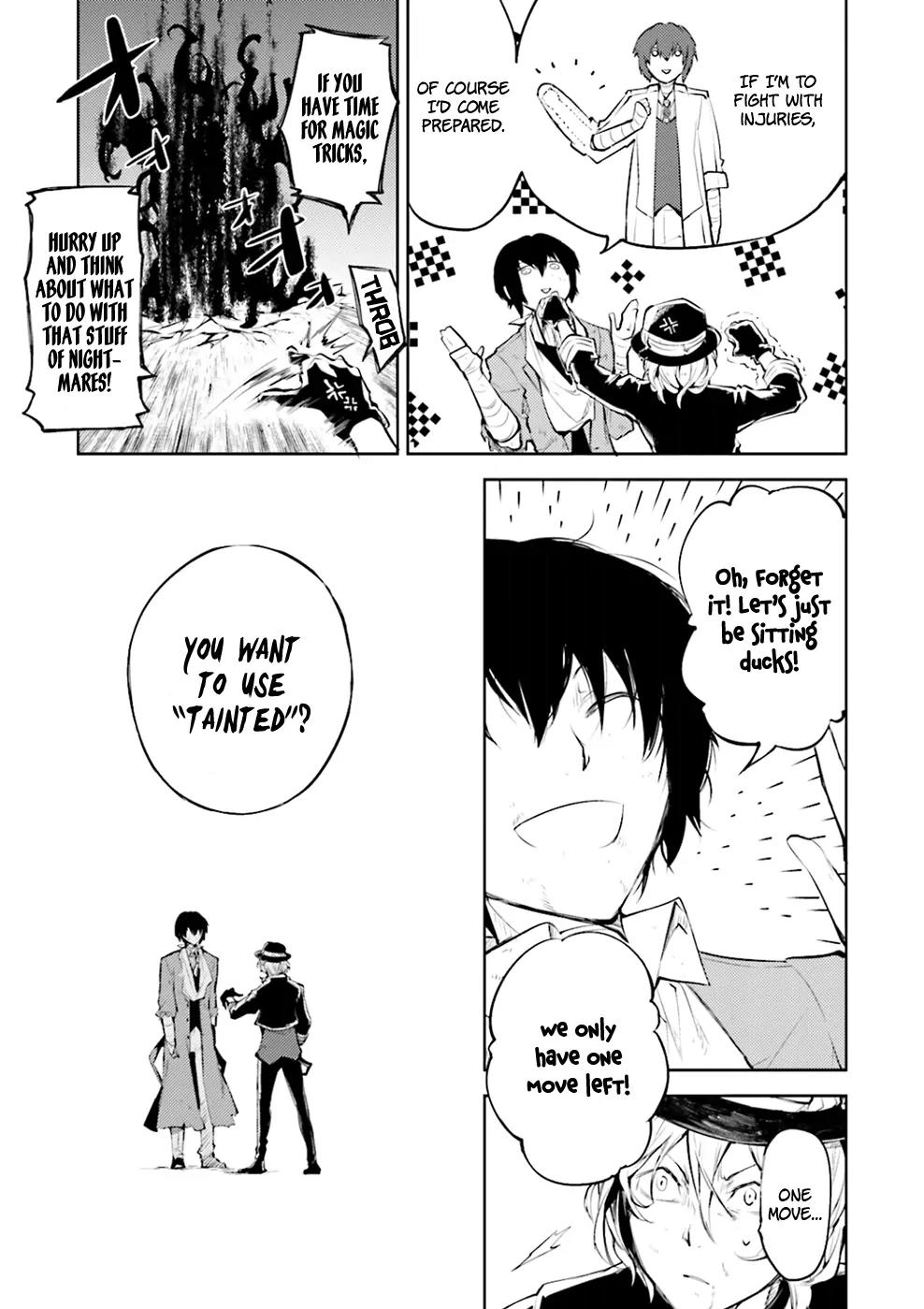 Bungou Stray Dogs Chapter 31 page 28 - Chapter 31: Double Black