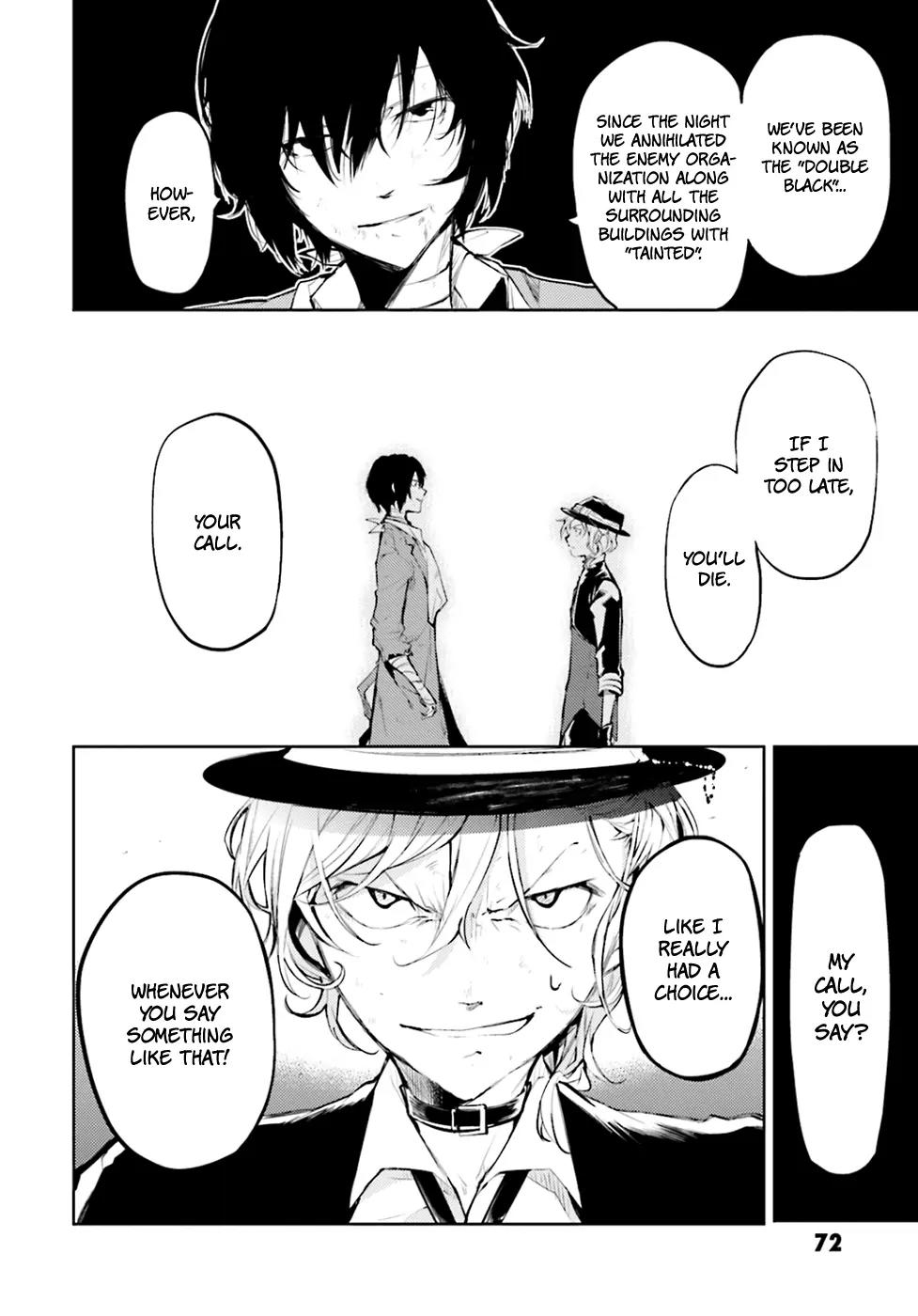 Bungou Stray Dogs Chapter 31 page 29 - Chapter 31: Double Black