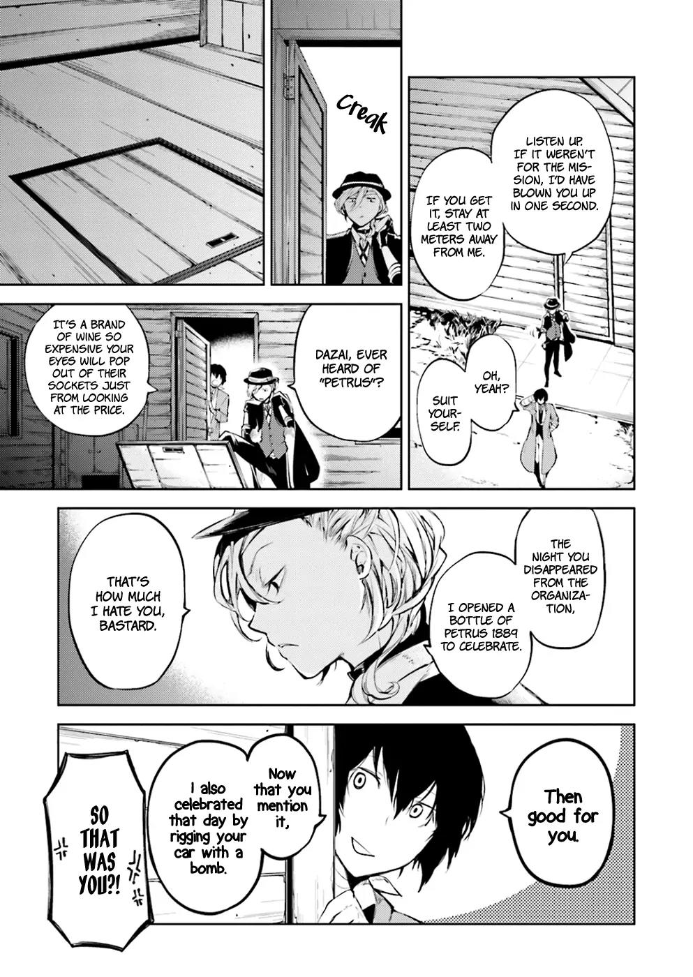 Bungou Stray Dogs Chapter 31 page 4 - Chapter 31: Double Black