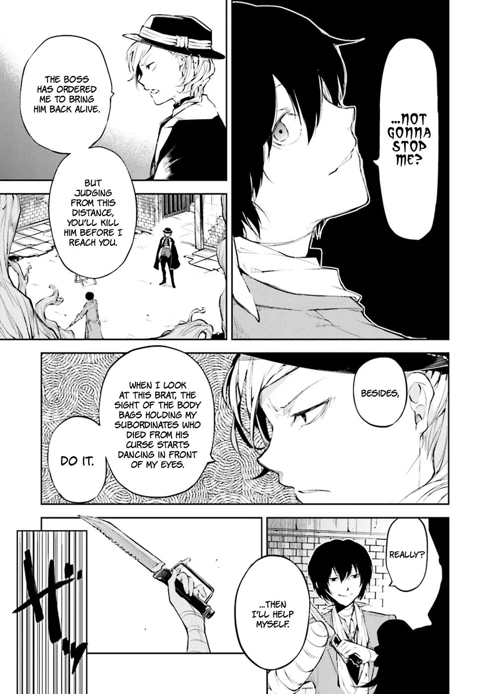 Bungou Stray Dogs Chapter 31 page 8 - Chapter 31: Double Black