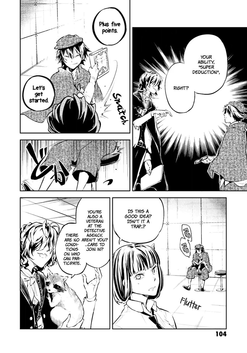 Bungou Stray Dogs Chapter 32 page 11 - Chapter 32: Poe and Ranpo