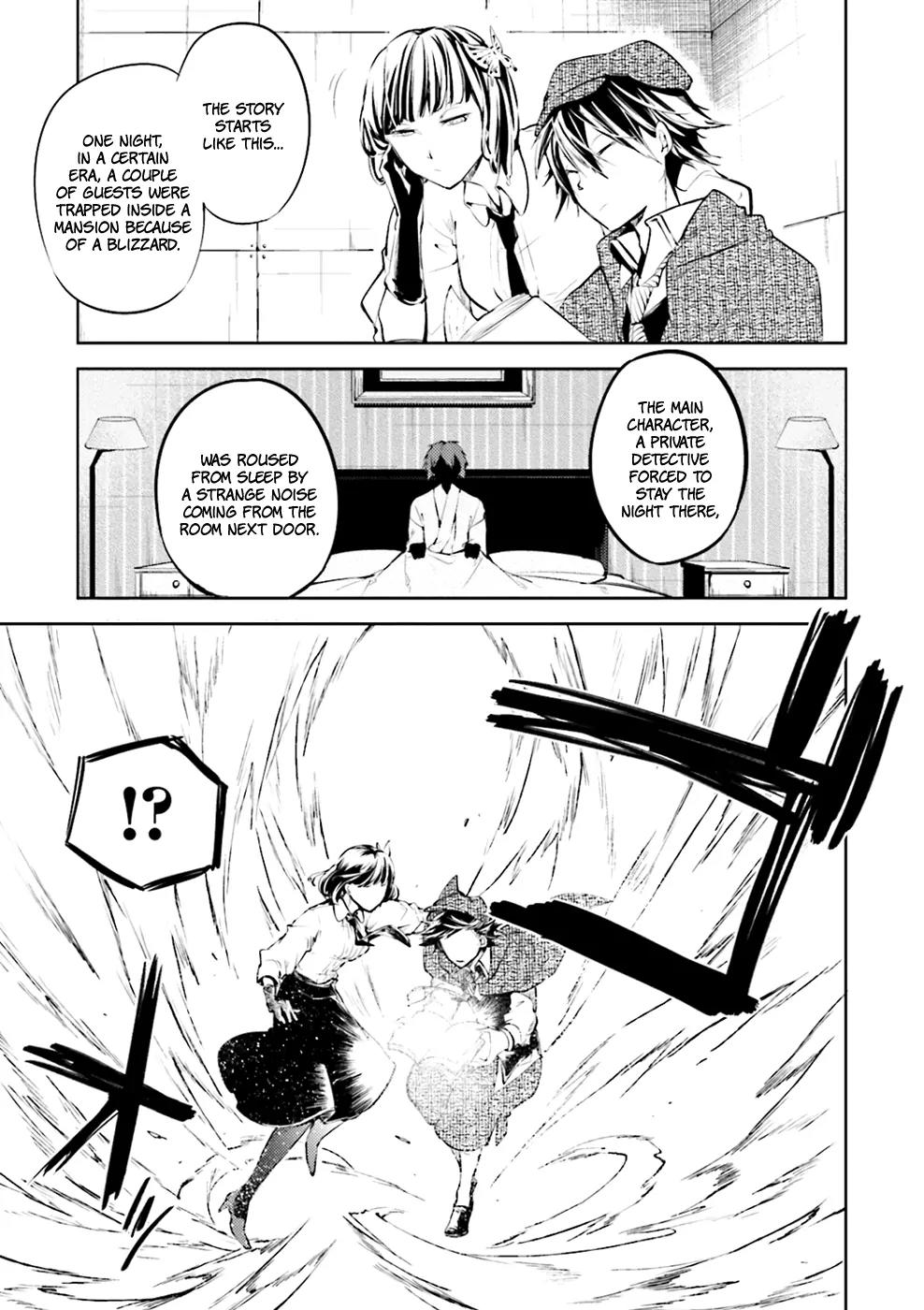 Bungou Stray Dogs Chapter 32 page 12 - Chapter 32: Poe and Ranpo