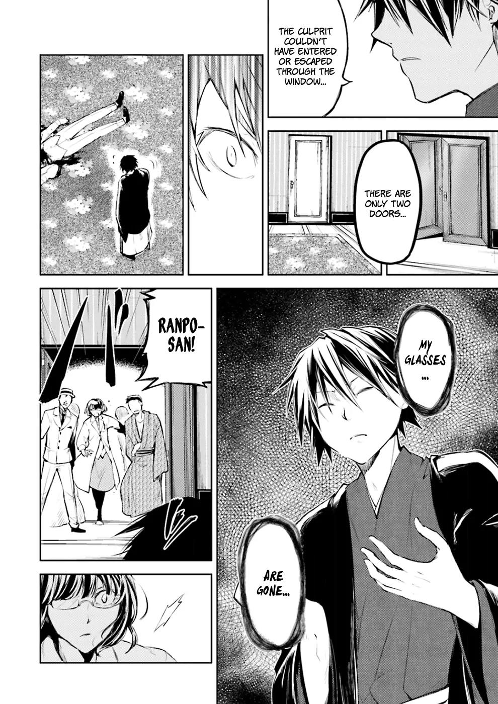Bungou Stray Dogs Chapter 32 page 17 - Chapter 32: Poe and Ranpo