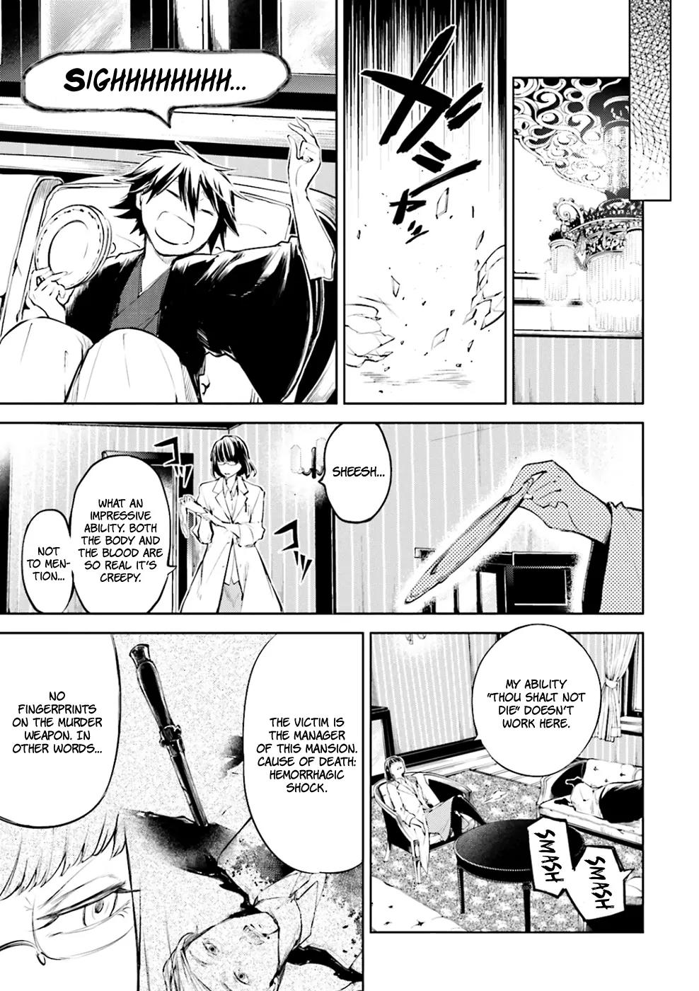 Bungou Stray Dogs Chapter 32 page 20 - Chapter 32: Poe and Ranpo
