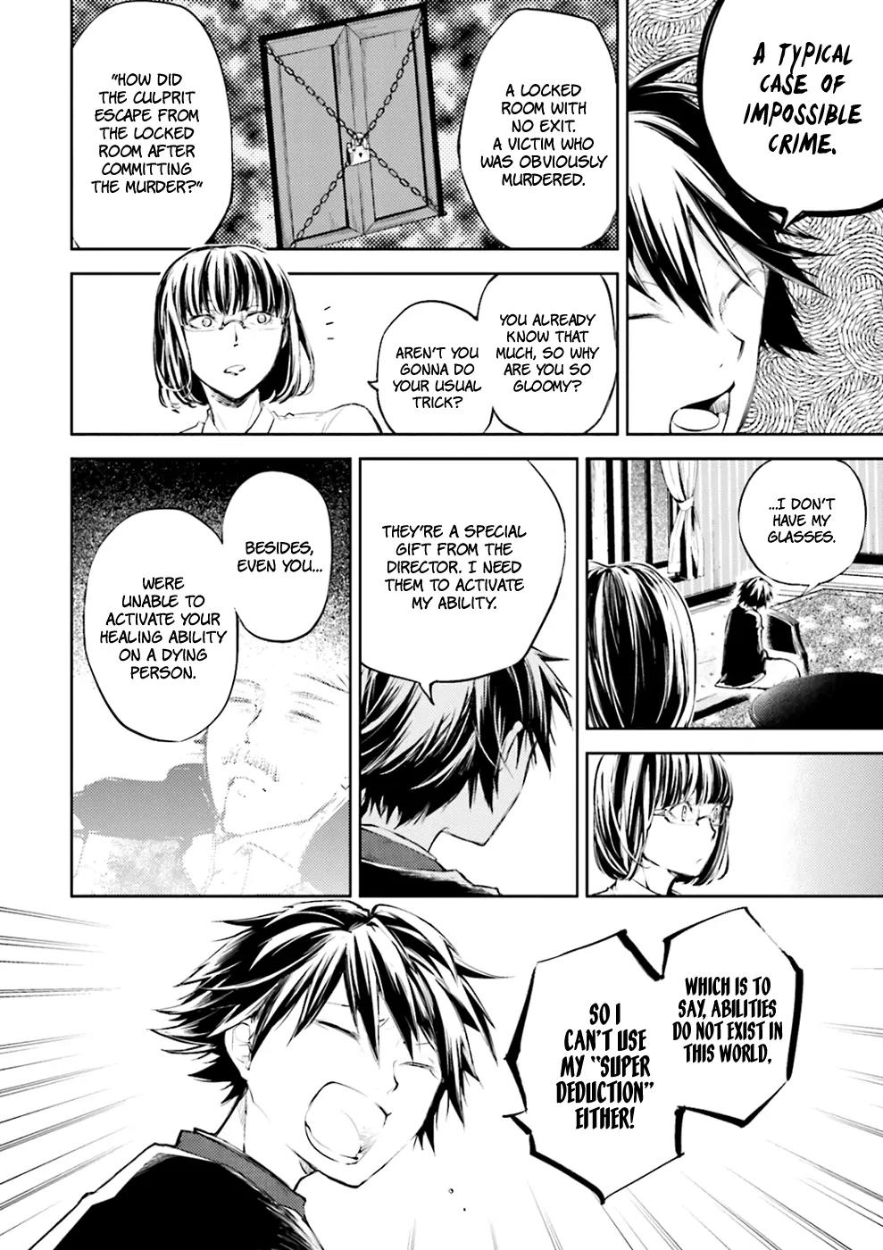 Bungou Stray Dogs Chapter 32 page 21 - Chapter 32: Poe and Ranpo