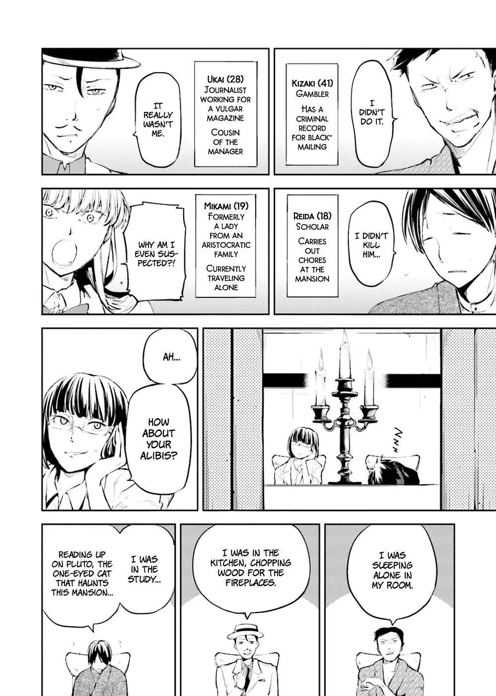 Bungou Stray Dogs Chapter 32 page 23 - Chapter 32: Poe and Ranpo