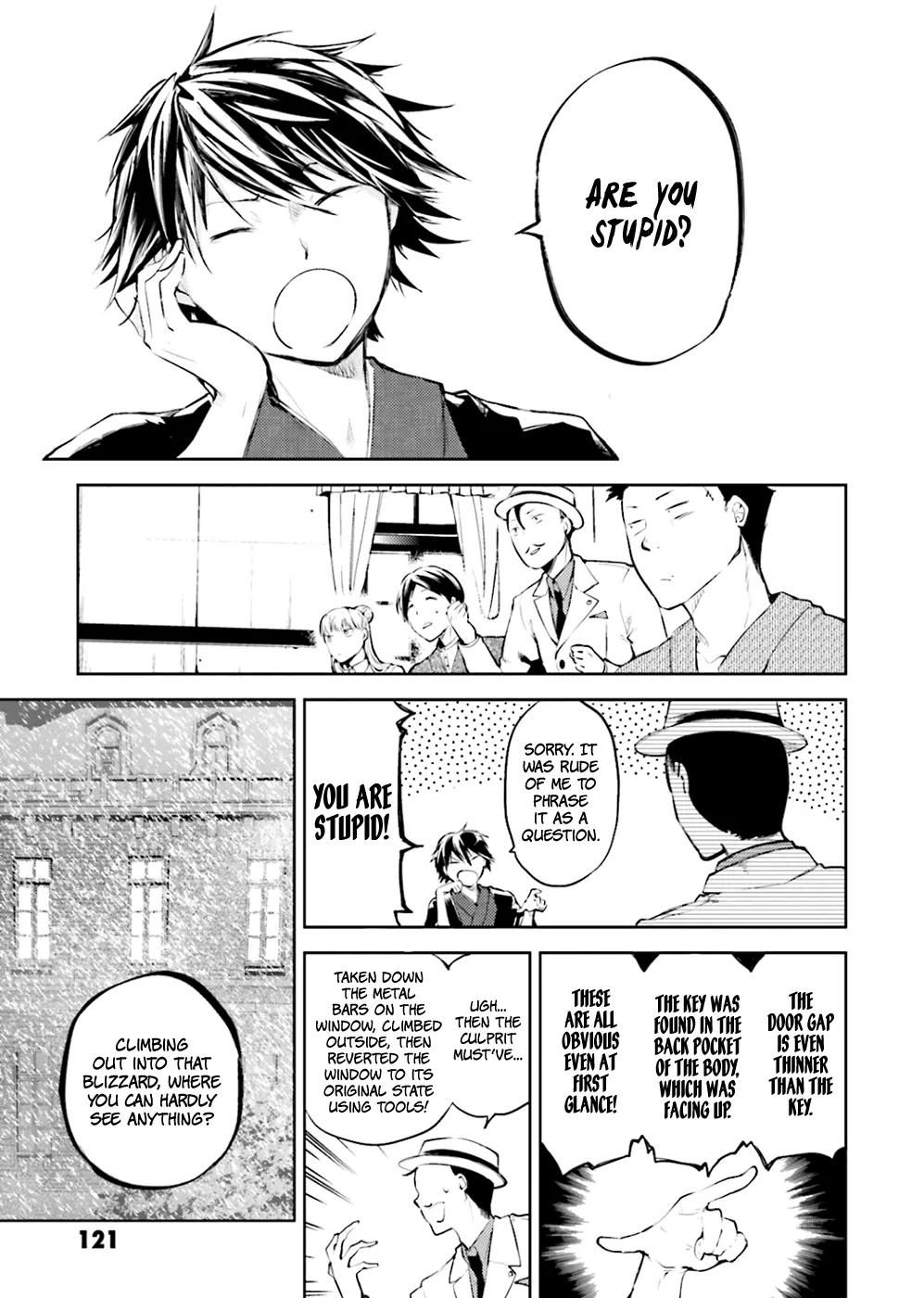 Bungou Stray Dogs Chapter 32 page 26 - Chapter 32: Poe and Ranpo