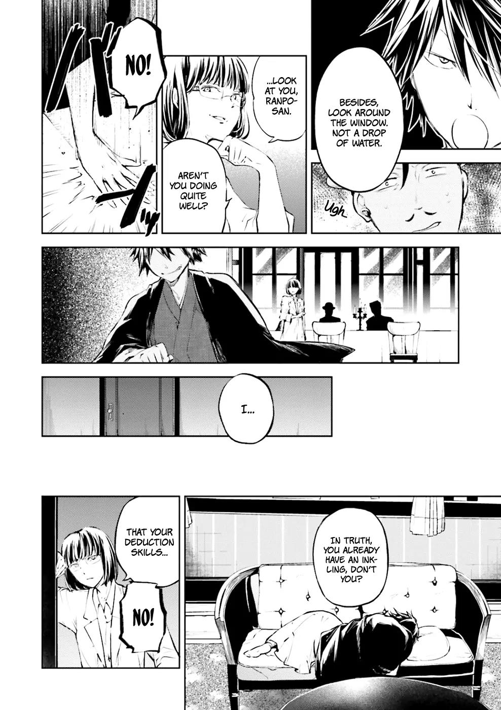 Bungou Stray Dogs Chapter 32 page 27 - Chapter 32: Poe and Ranpo