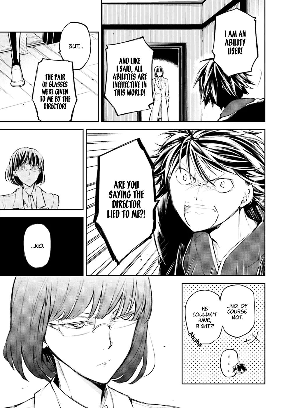 Bungou Stray Dogs Chapter 32 page 28 - Chapter 32: Poe and Ranpo