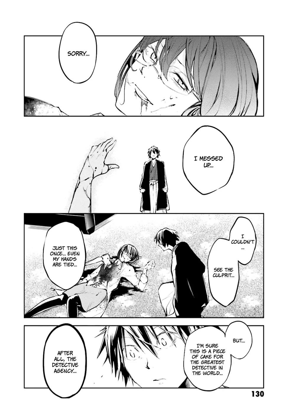 Bungou Stray Dogs Chapter 32 page 35 - Chapter 32: Poe and Ranpo