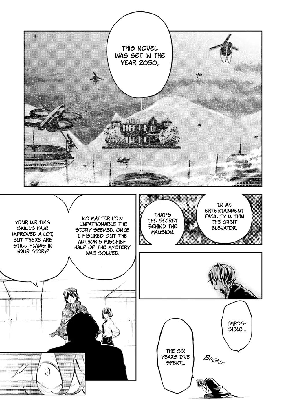 Bungou Stray Dogs Chapter 32 page 43 - Chapter 32: Poe and Ranpo