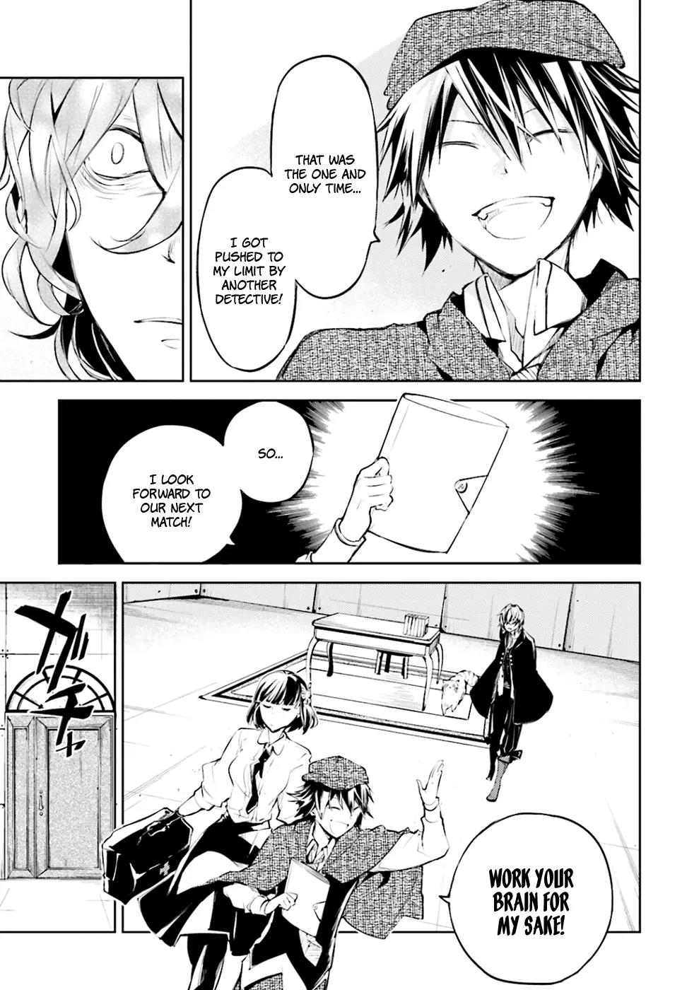 Bungou Stray Dogs Chapter 32 page 45 - Chapter 32: Poe and Ranpo