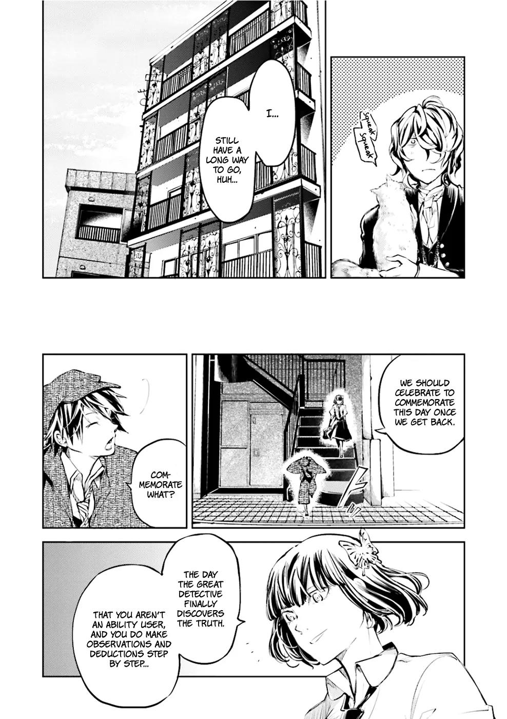 Bungou Stray Dogs Chapter 32 page 46 - Chapter 32: Poe and Ranpo