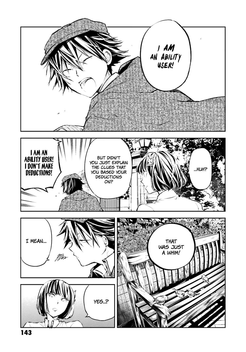 Bungou Stray Dogs Chapter 32 page 47 - Chapter 32: Poe and Ranpo