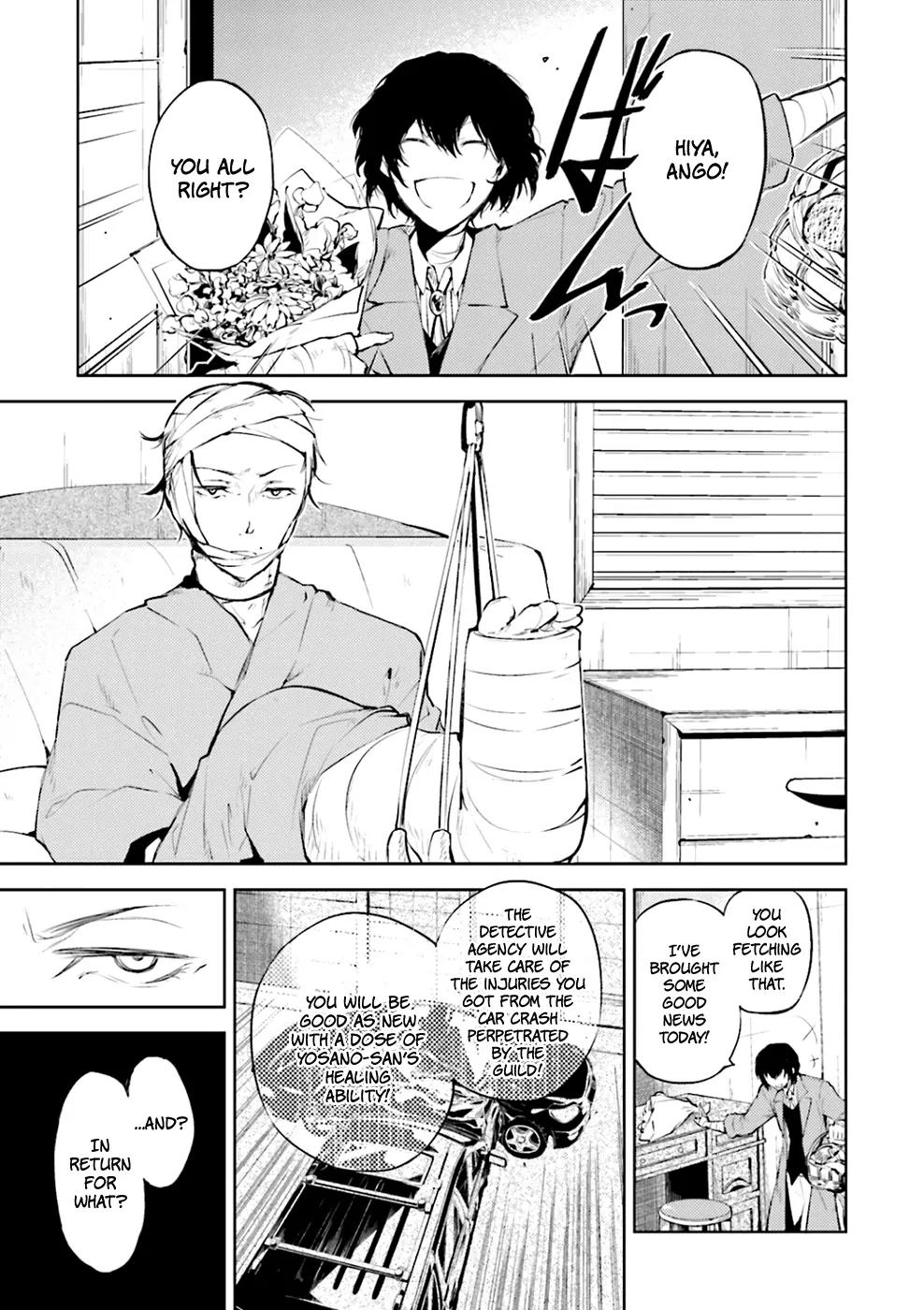 Bungou Stray Dogs Chapter 33 page 11 - Chapter 33: There Is a White Whale that Goes from Heaven to Sea