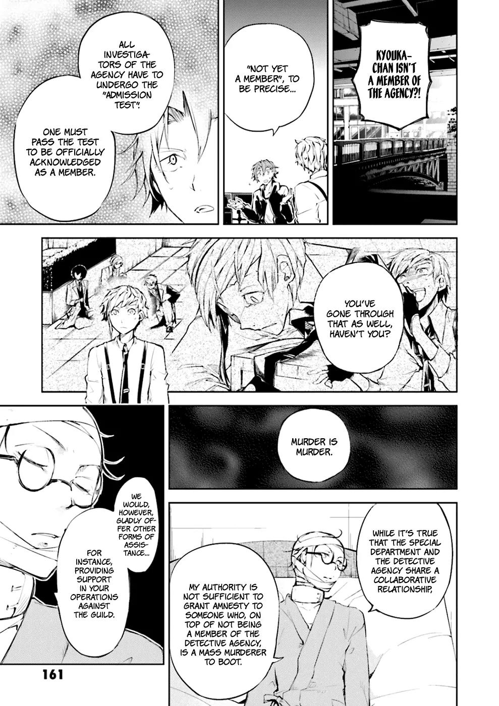 Bungou Stray Dogs Chapter 33 page 15 - Chapter 33: There Is a White Whale that Goes from Heaven to Sea