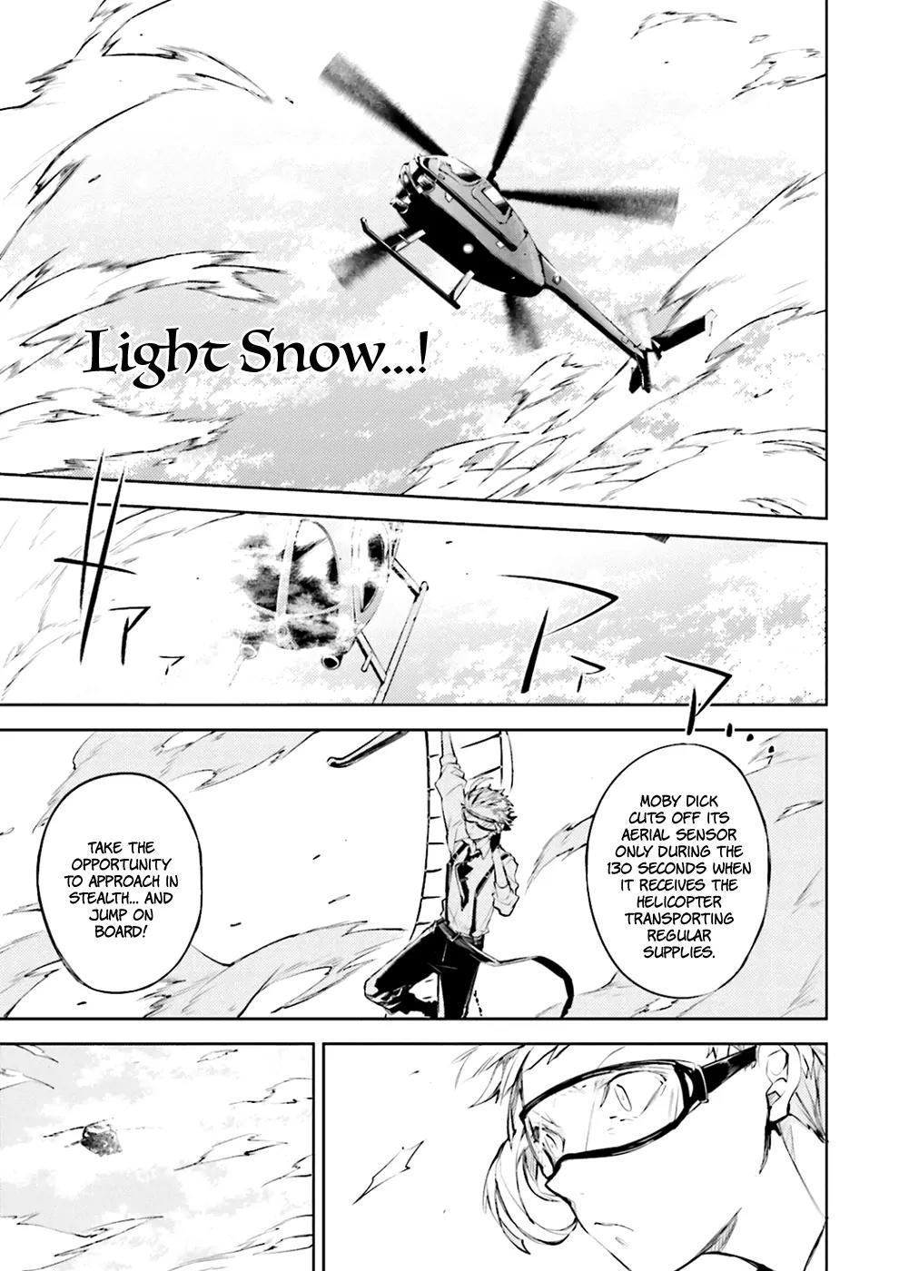 Bungou Stray Dogs Chapter 33 page 25 - Chapter 33: There Is a White Whale that Goes from Heaven to Sea