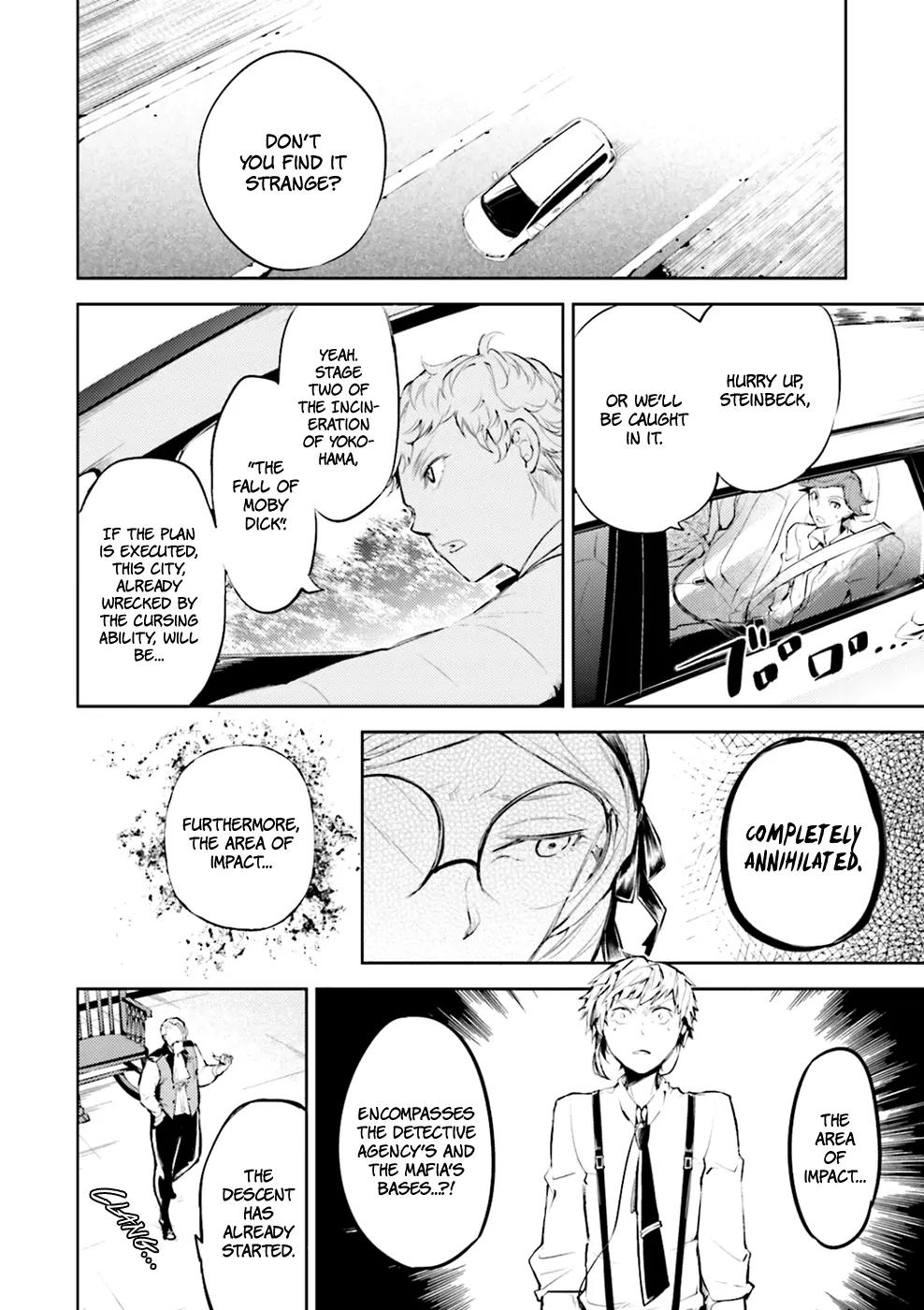 Bungou Stray Dogs Chapter 33 page 32 - Chapter 33: There Is a White Whale that Goes from Heaven to Sea