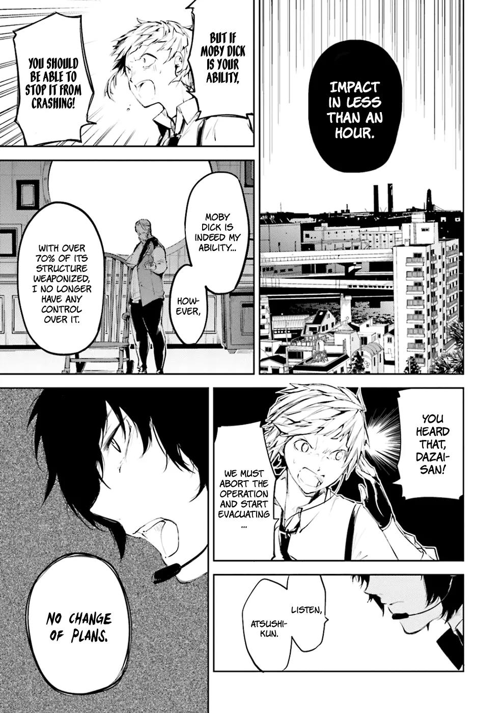 Bungou Stray Dogs Chapter 33 page 33 - Chapter 33: There Is a White Whale that Goes from Heaven to Sea