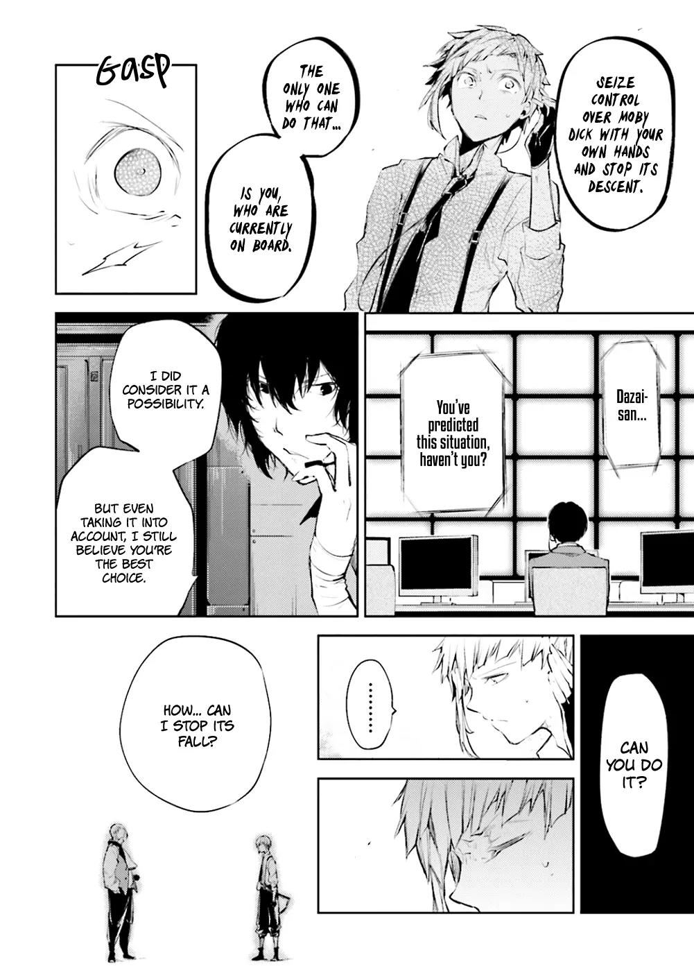 Bungou Stray Dogs Chapter 33 page 34 - Chapter 33: There Is a White Whale that Goes from Heaven to Sea