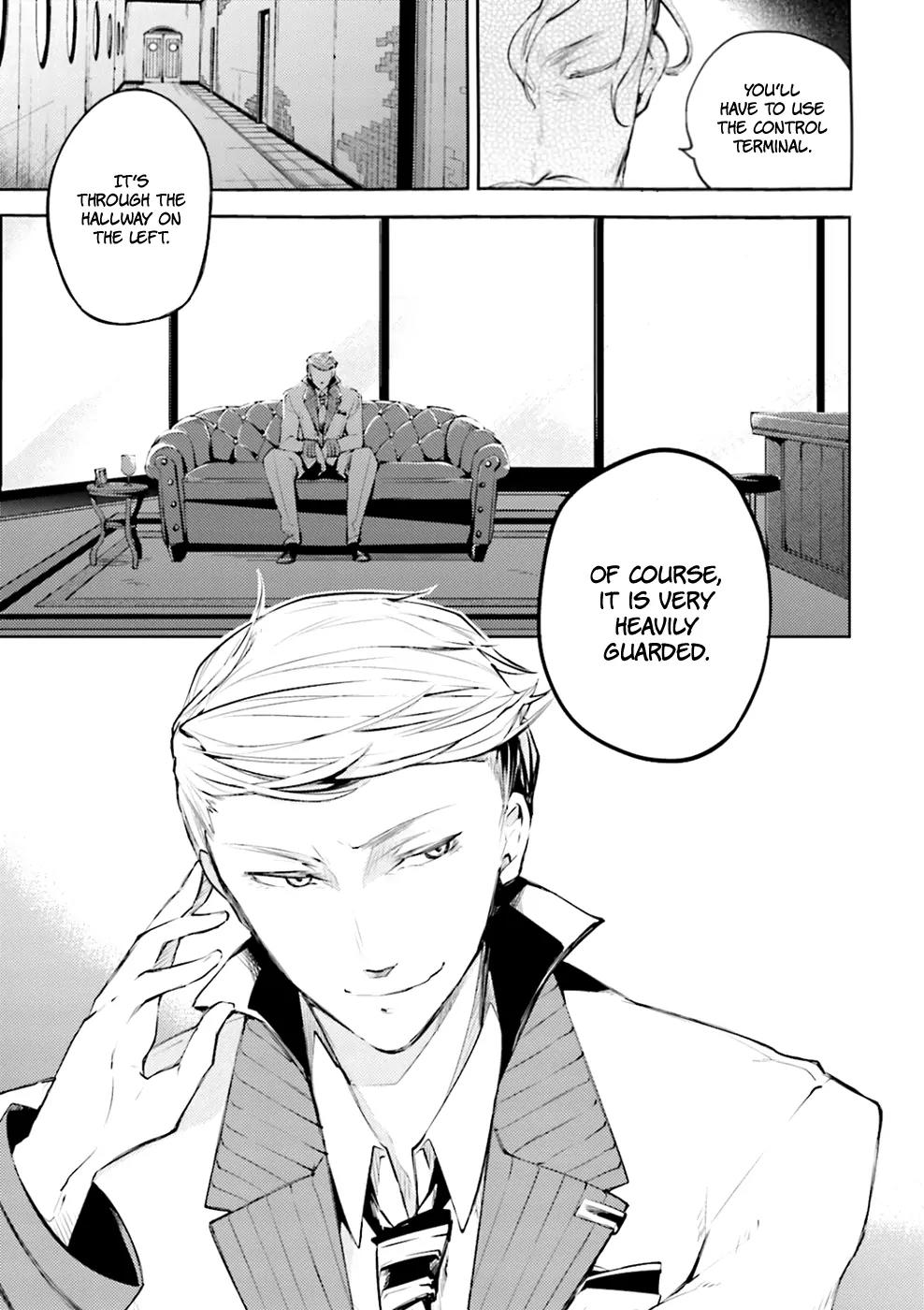 Bungou Stray Dogs Chapter 33 page 35 - Chapter 33: There Is a White Whale that Goes from Heaven to Sea
