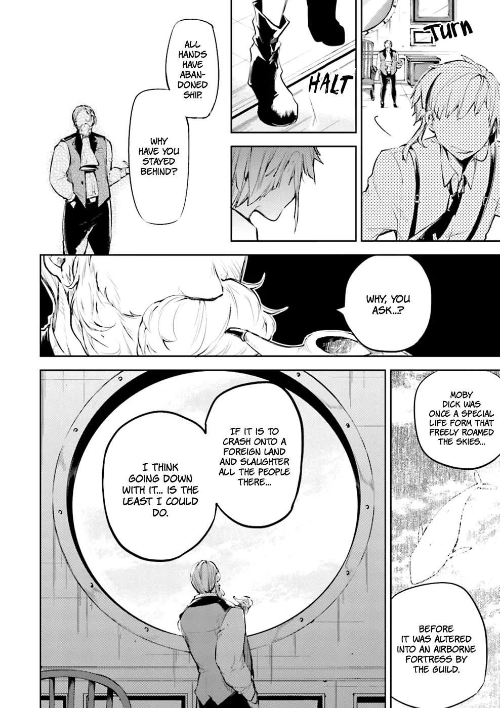 Bungou Stray Dogs Chapter 33 page 36 - Chapter 33: There Is a White Whale that Goes from Heaven to Sea