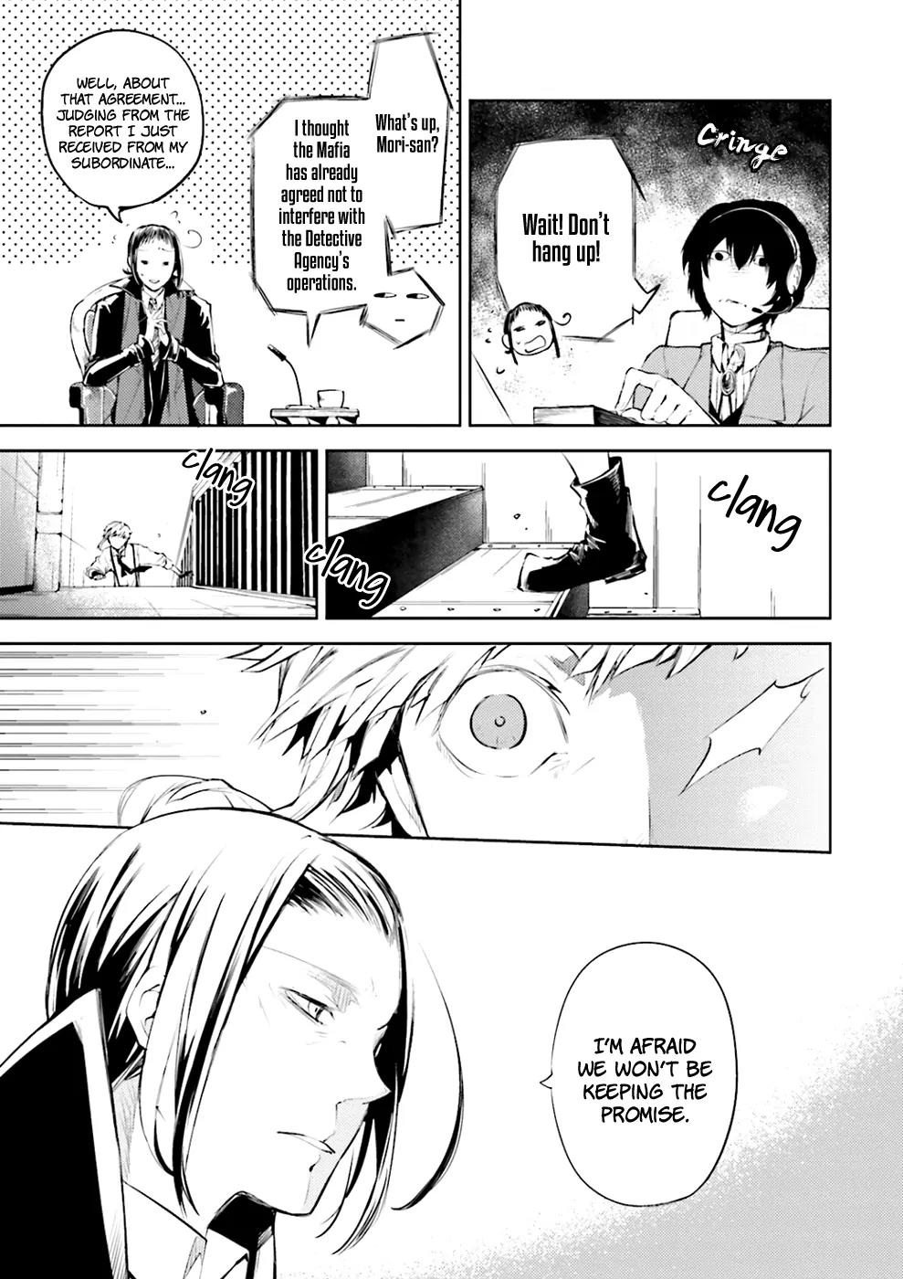Bungou Stray Dogs Chapter 33 page 39 - Chapter 33: There Is a White Whale that Goes from Heaven to Sea