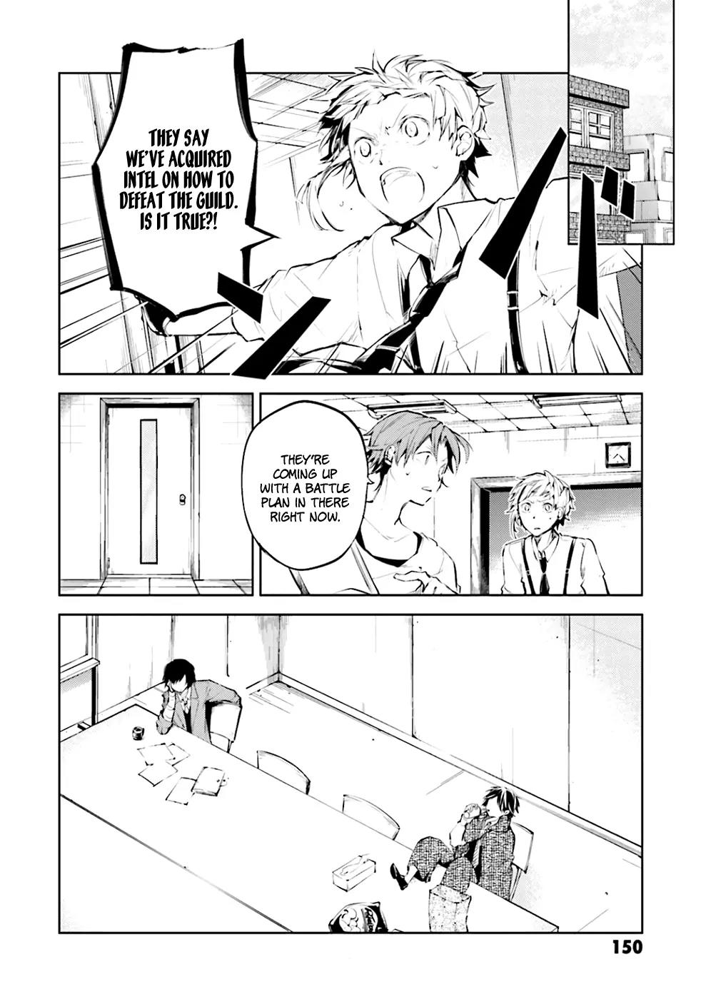 Bungou Stray Dogs Chapter 33 page 4 - Chapter 33: There Is a White Whale that Goes from Heaven to Sea