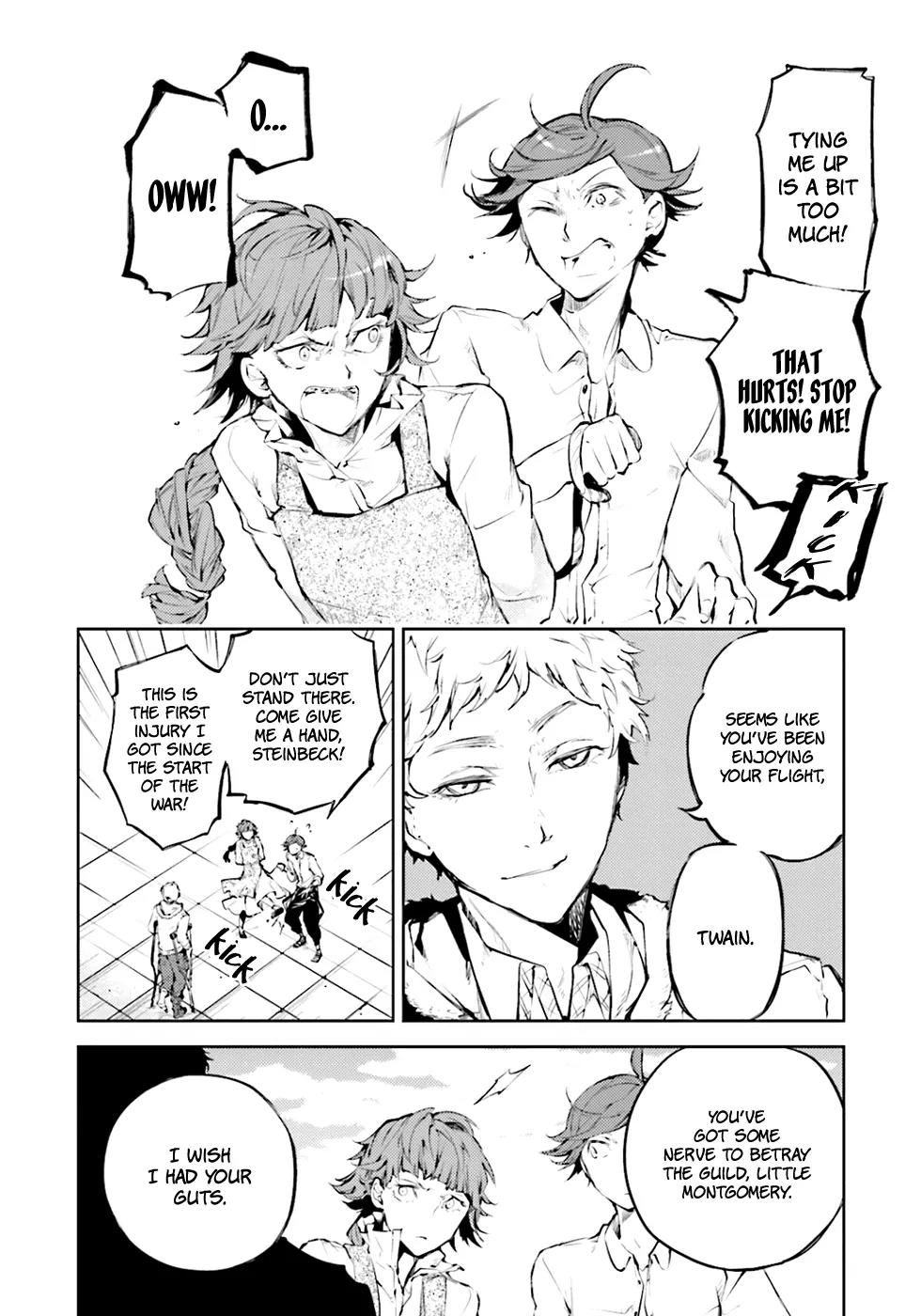 Bungou Stray Dogs Chapter 33 page 8 - Chapter 33: There Is a White Whale that Goes from Heaven to Sea
