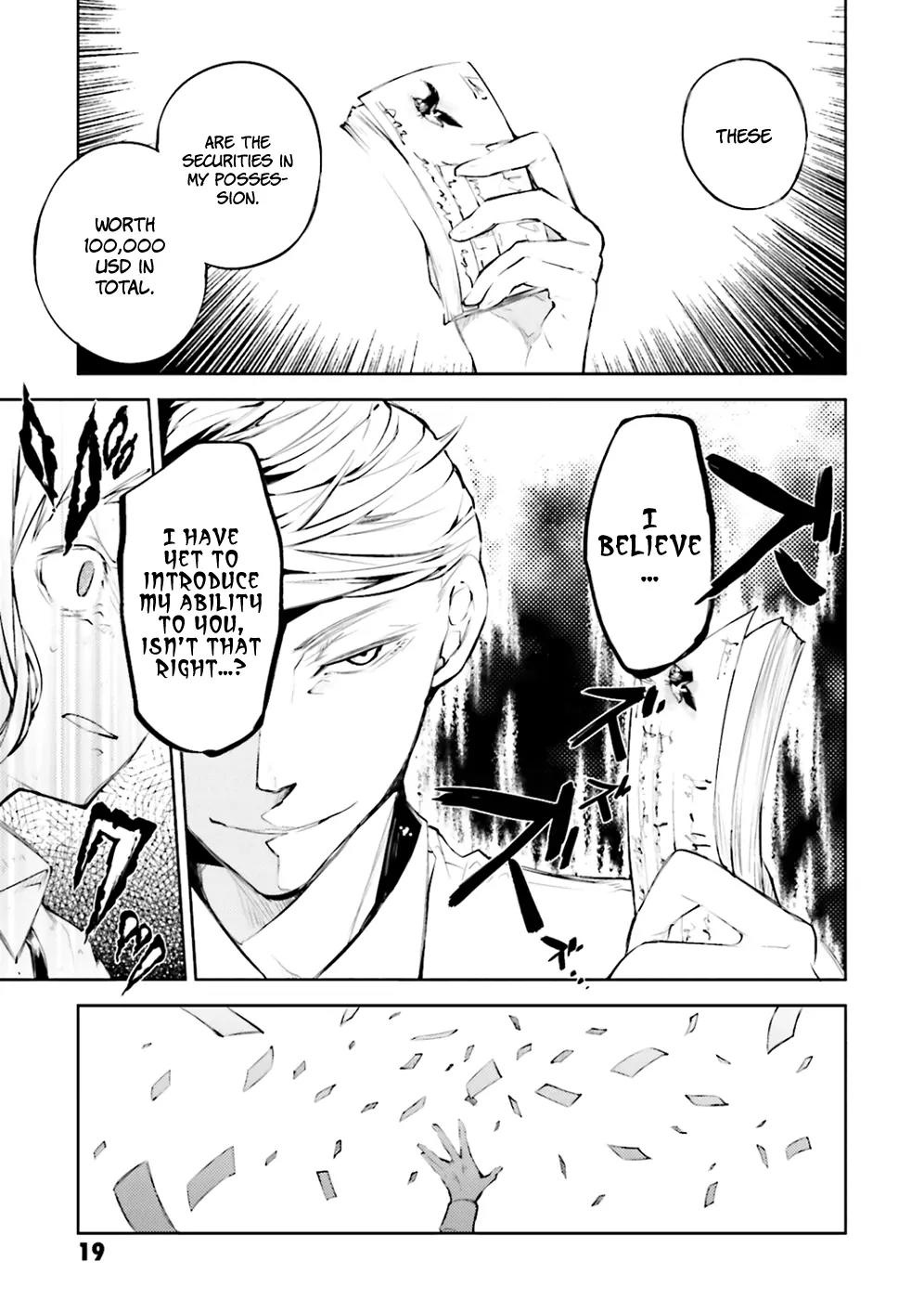 Bungou Stray Dogs Chapter 34 page 20 - Chapter 34: The Last Tycoon