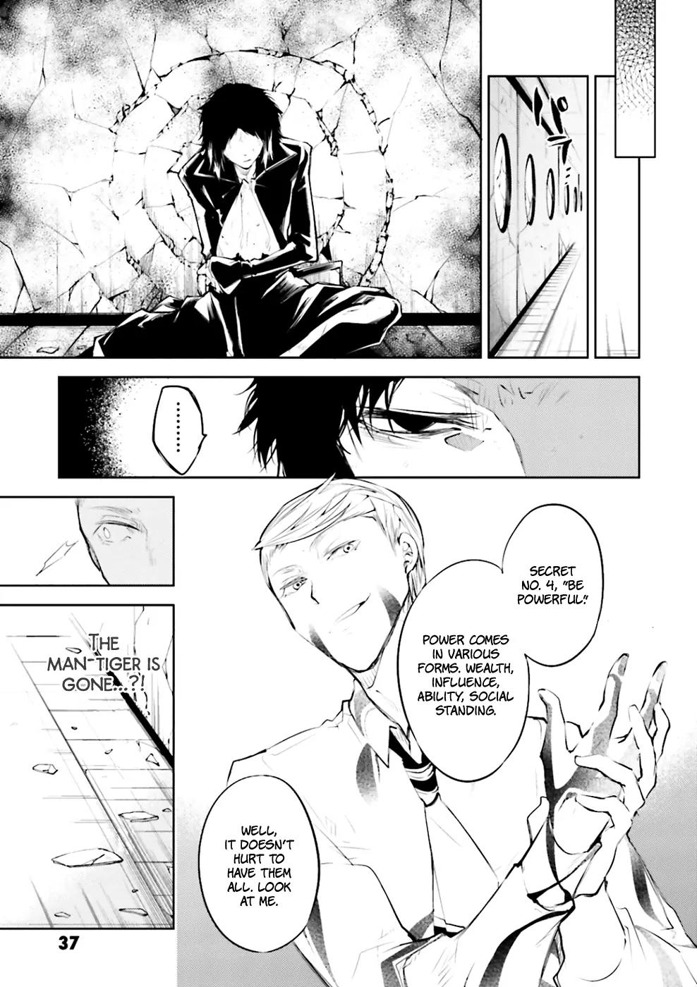 Bungou Stray Dogs Chapter 34 page 37 - Chapter 34: The Last Tycoon