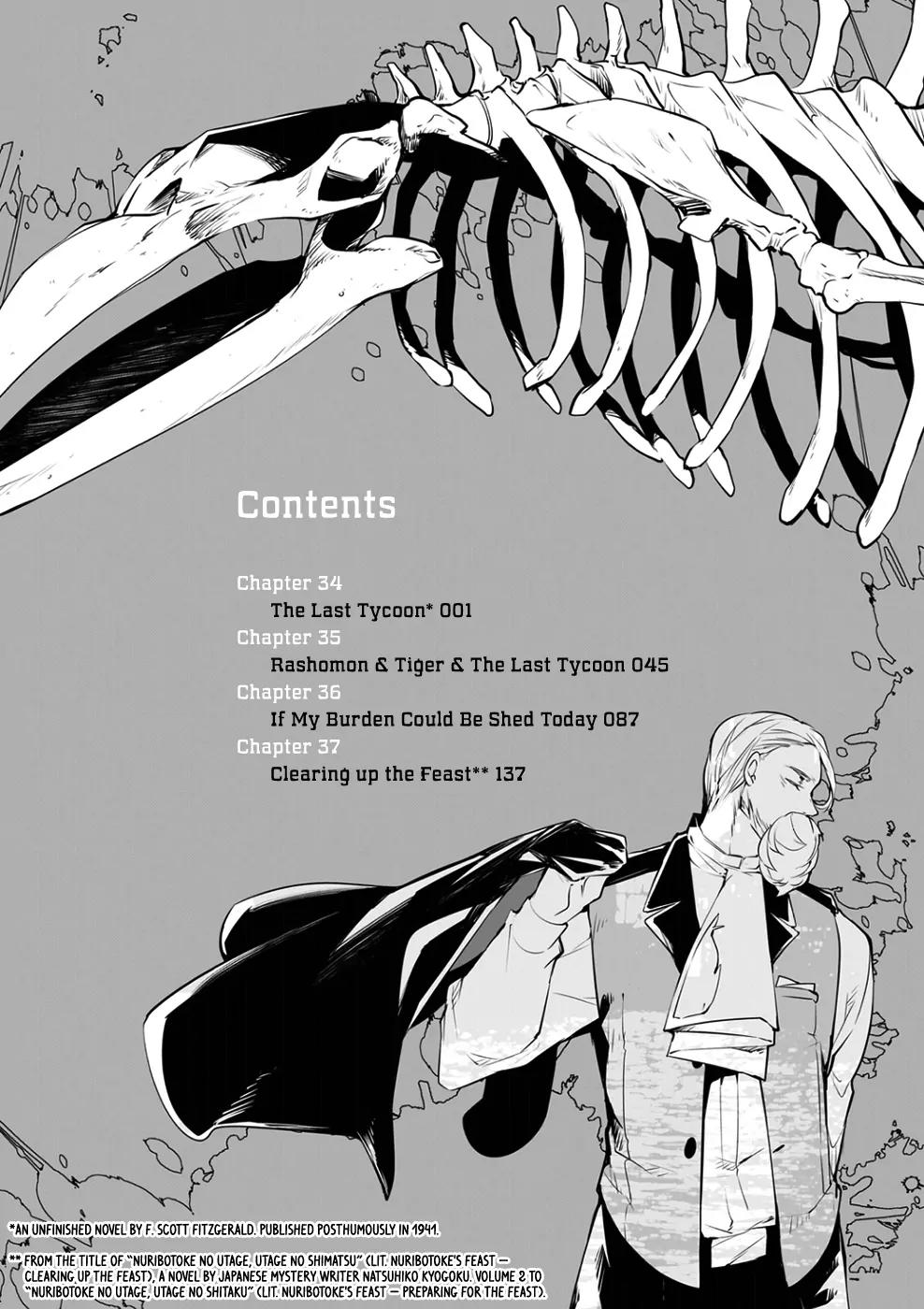 Bungou Stray Dogs Chapter 34 page 5 - Chapter 34: The Last Tycoon