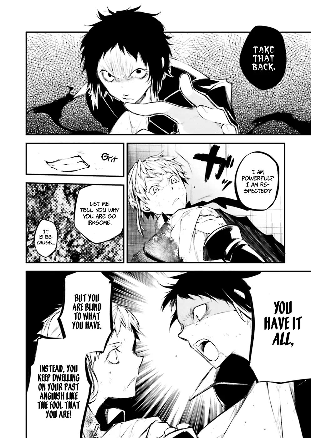 Bungou Stray Dogs Chapter 35 page 15 - Chapter 35: Rashomon, Tiger and Last Tycoon